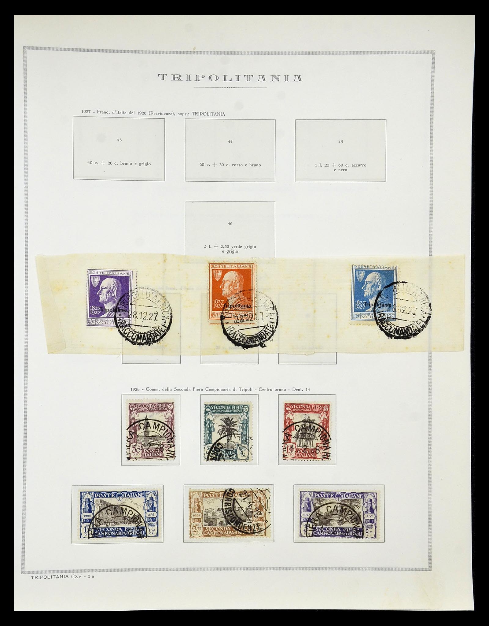 34970 110 - Stamp Collection 34970 Italian colonies 1903-1939.