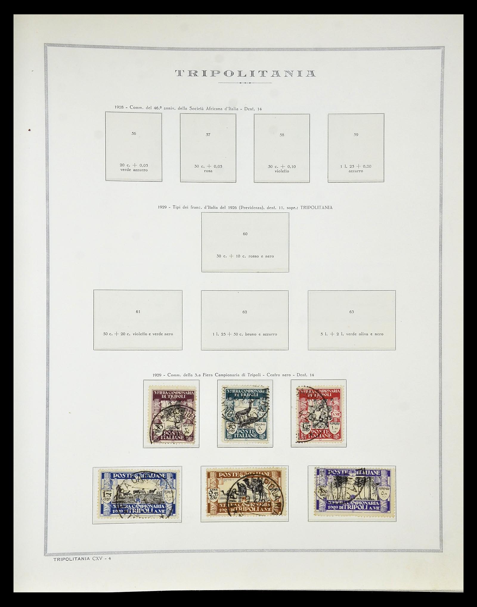 34970 111 - Stamp Collection 34970 Italian colonies 1903-1939.