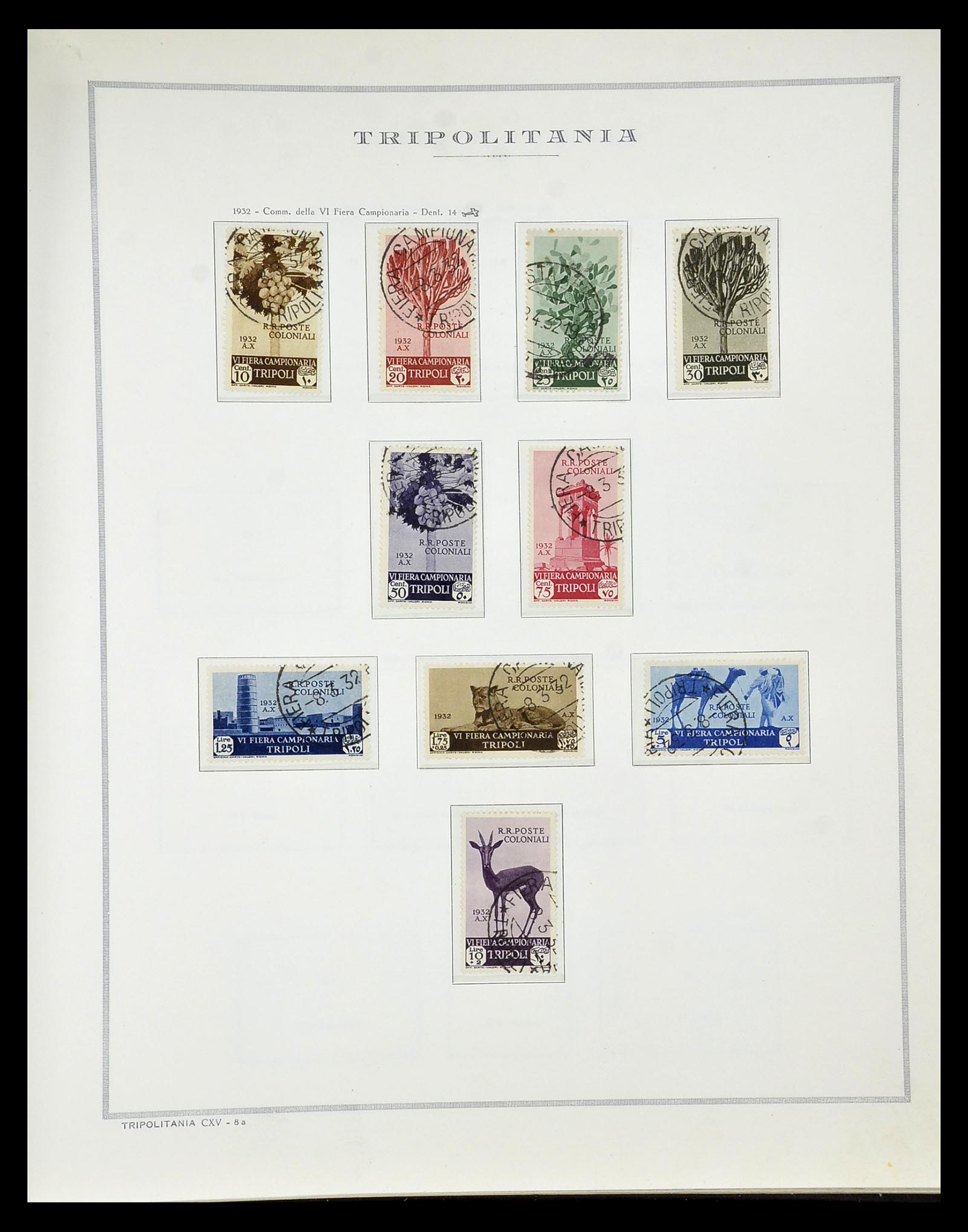 34970 113 - Stamp Collection 34970 Italian colonies 1903-1939.