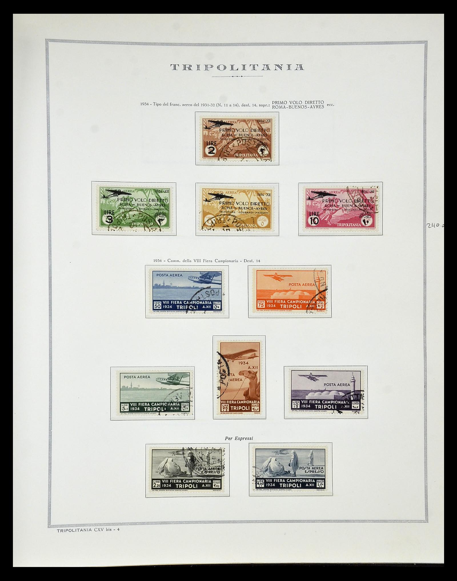 34970 120 - Stamp Collection 34970 Italian colonies 1903-1939.