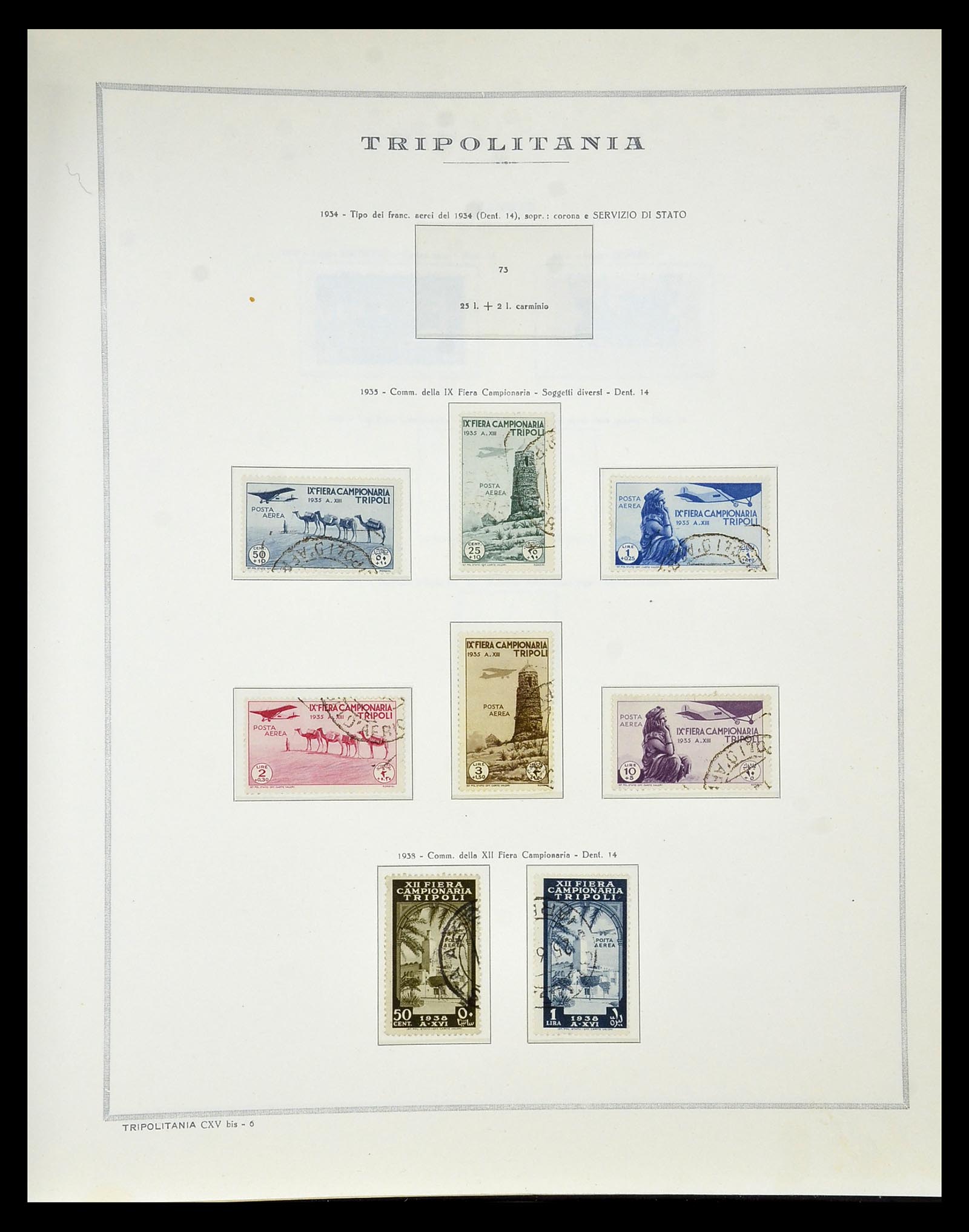 34970 122 - Postzegelverzameling 34970 Italiaanse koloniën 1903-1939.
