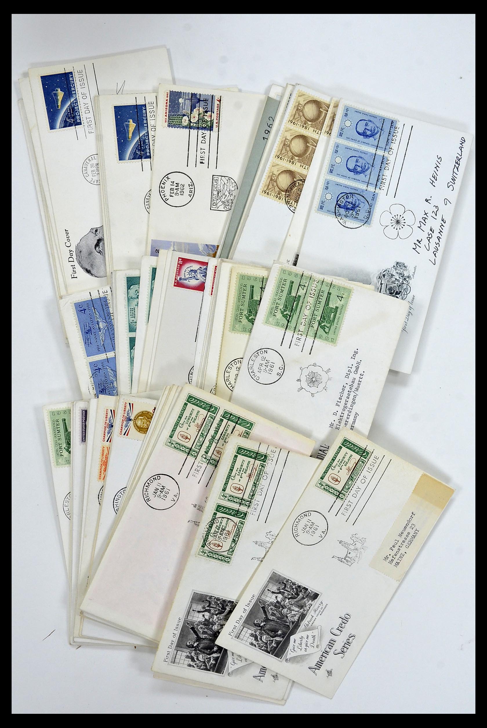 34972 014 - Postzegelverzameling 34972 USA brieven 1870-1990.