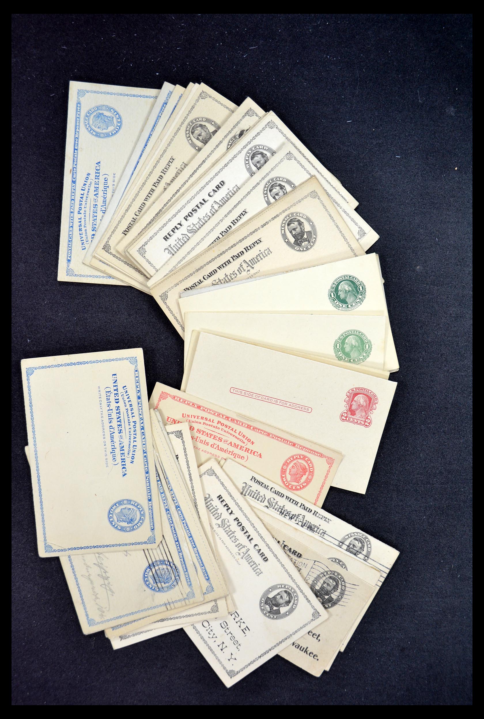 34972 032 - Postzegelverzameling 34972 USA brieven 1870-1990.