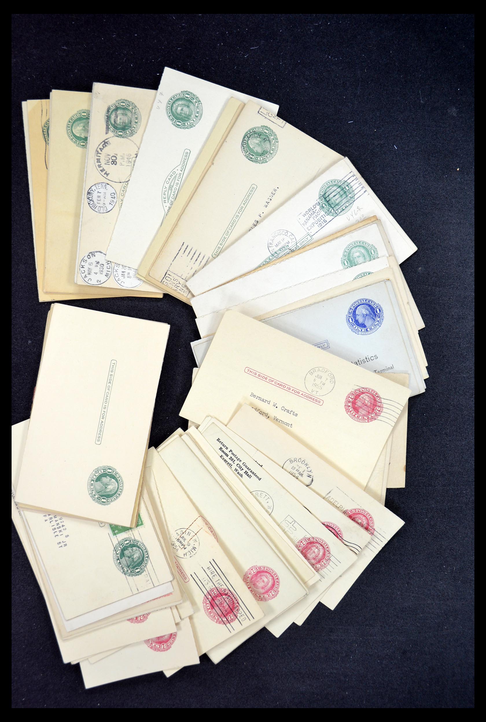 34972 033 - Postzegelverzameling 34972 USA brieven 1870-1990.