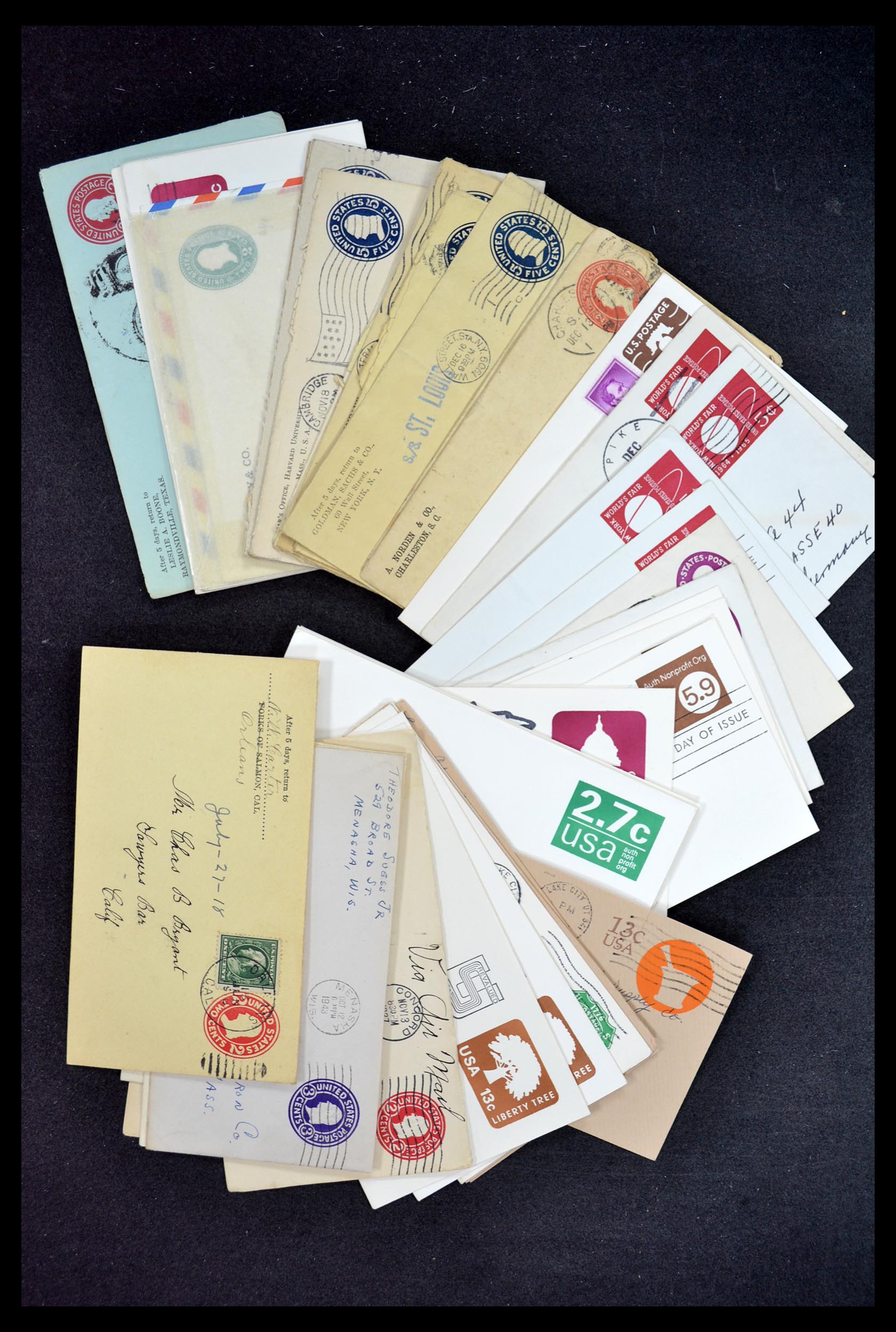 34972 035 - Postzegelverzameling 34972 USA brieven 1870-1990.