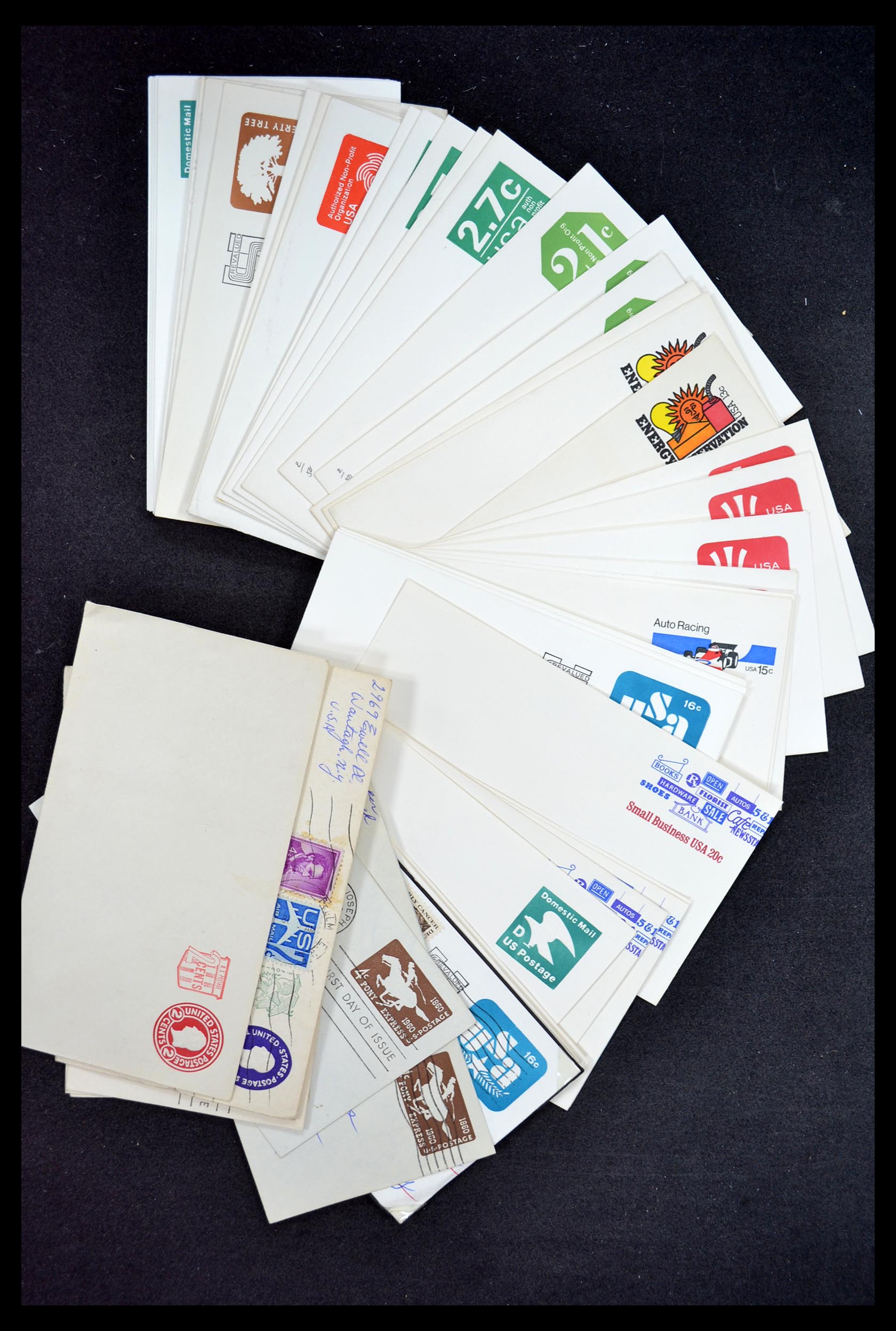 34972 036 - Postzegelverzameling 34972 USA brieven 1870-1990.
