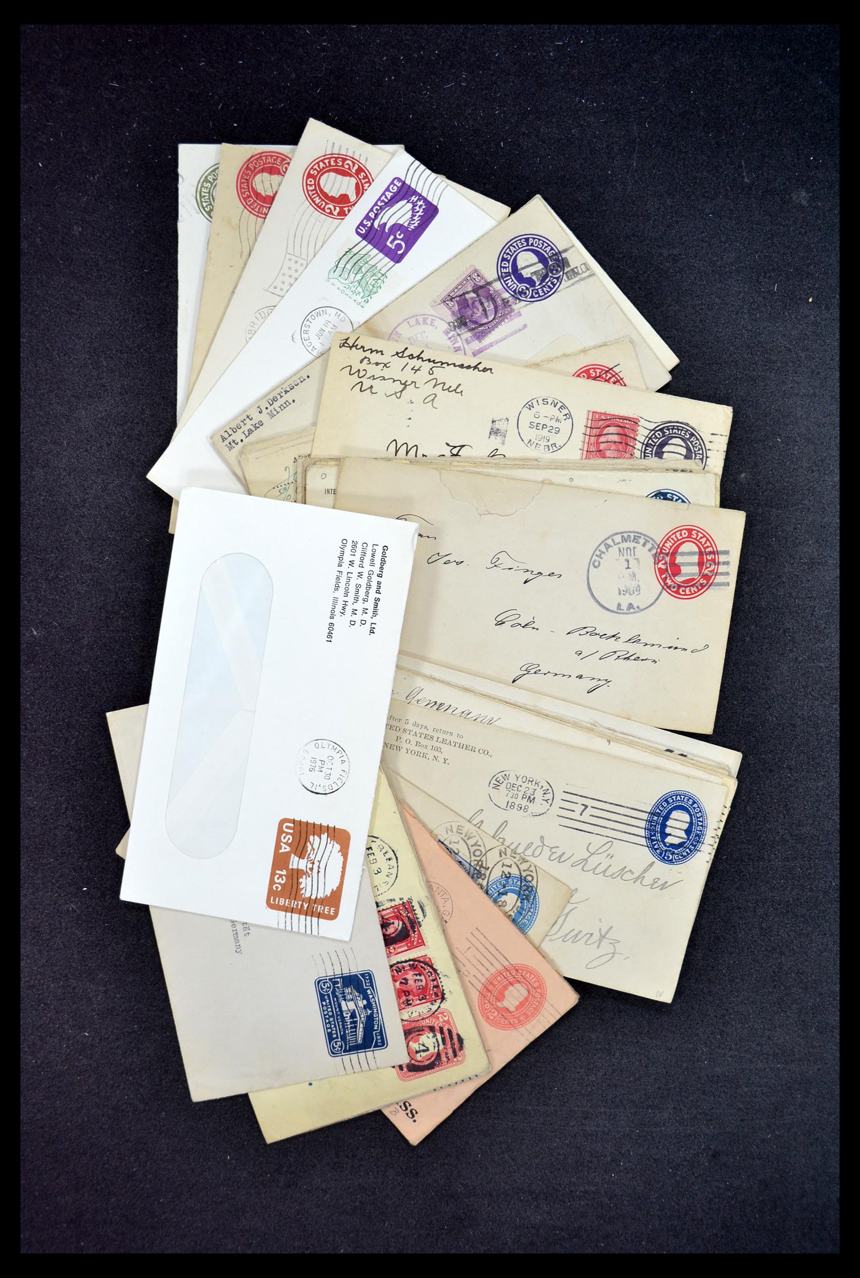 34972 039 - Postzegelverzameling 34972 USA brieven 1870-1990.