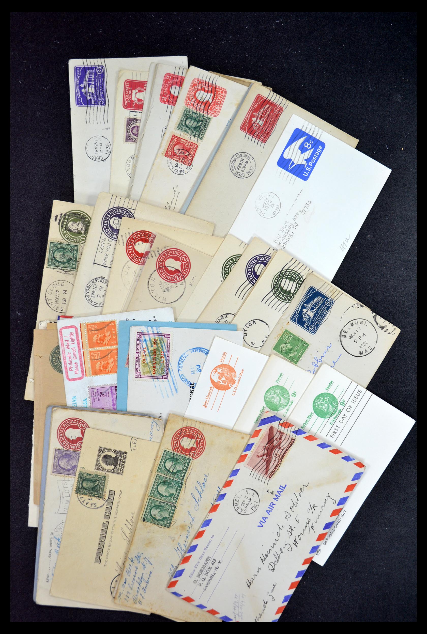 34972 040 - Postzegelverzameling 34972 USA brieven 1870-1990.