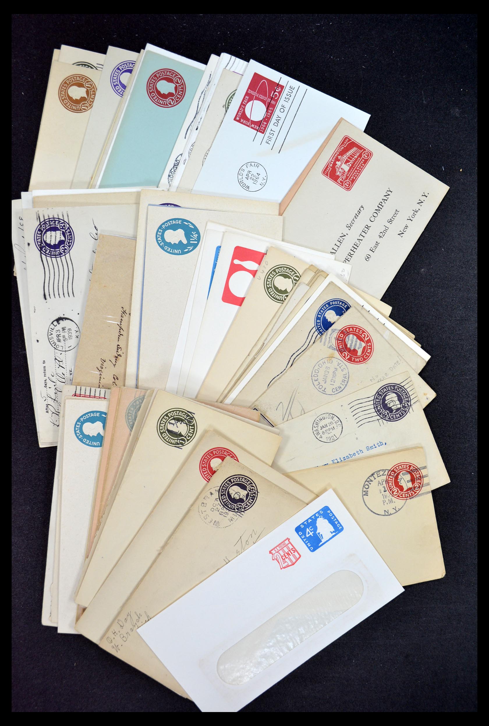 34972 048 - Postzegelverzameling 34972 USA brieven 1870-1990.