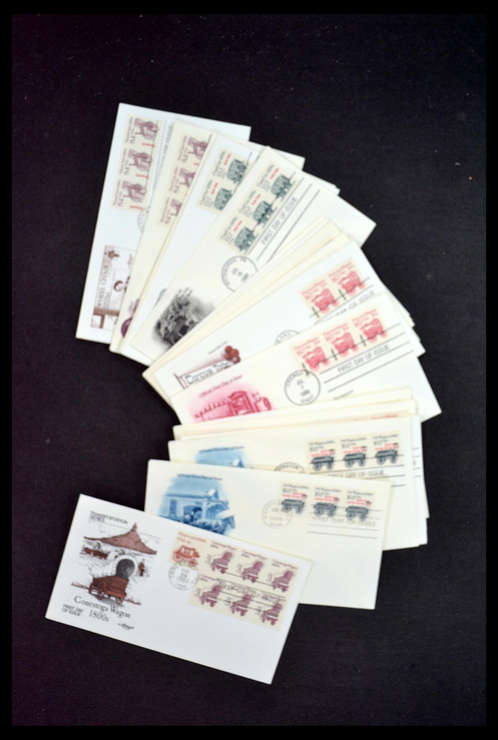 34972 056 - Postzegelverzameling 34972 USA brieven 1870-1990.