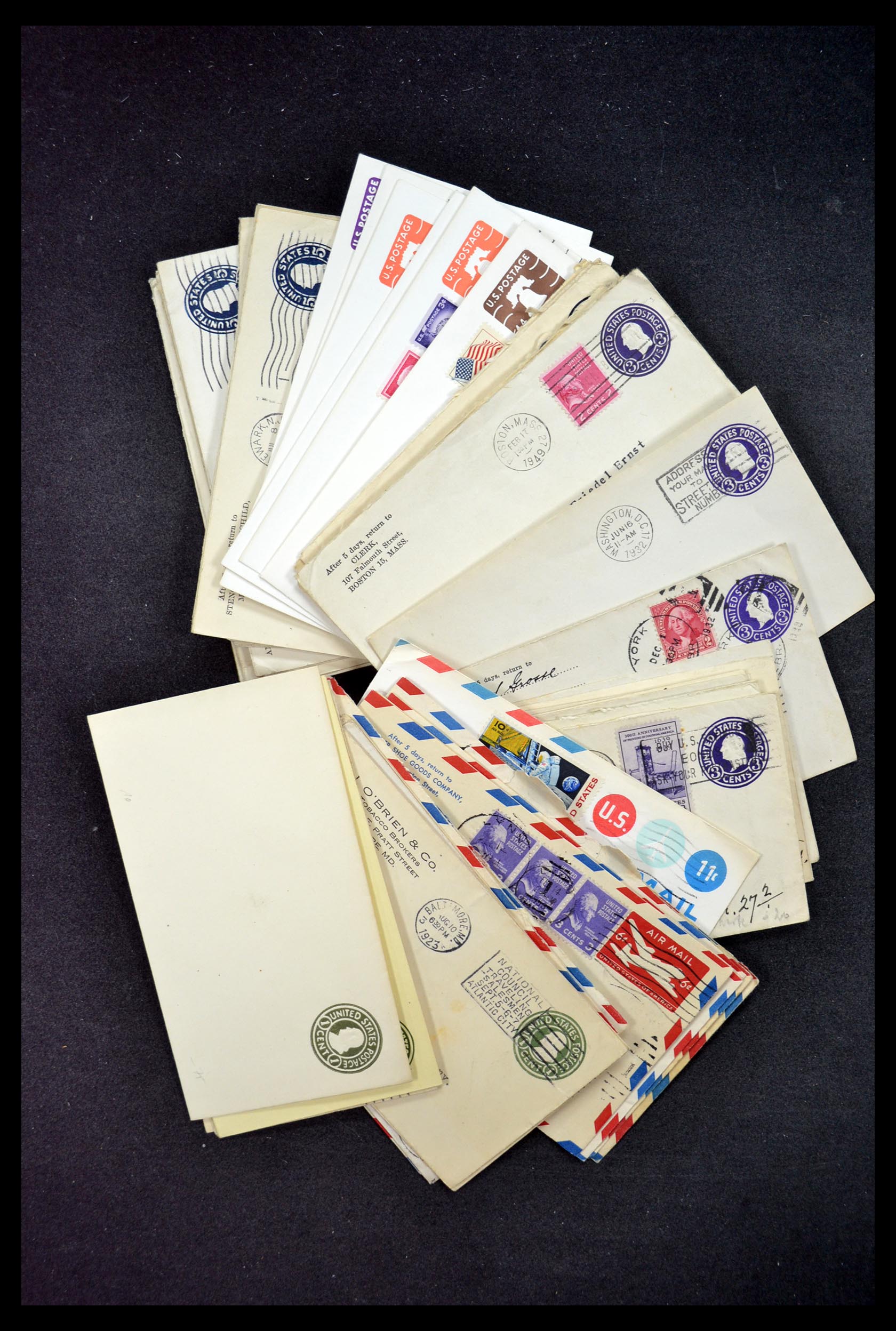 34972 071 - Postzegelverzameling 34972 USA brieven 1870-1990.