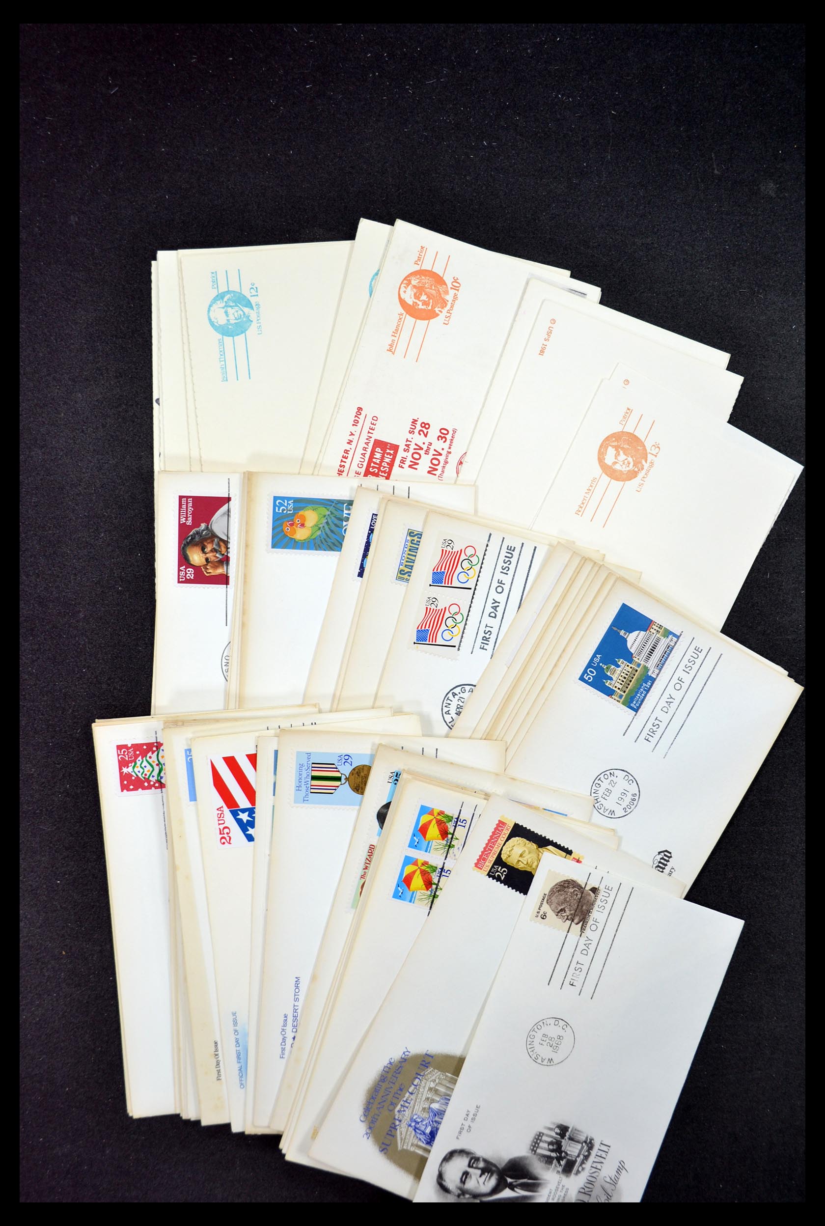 34972 079 - Postzegelverzameling 34972 USA brieven 1870-1990.