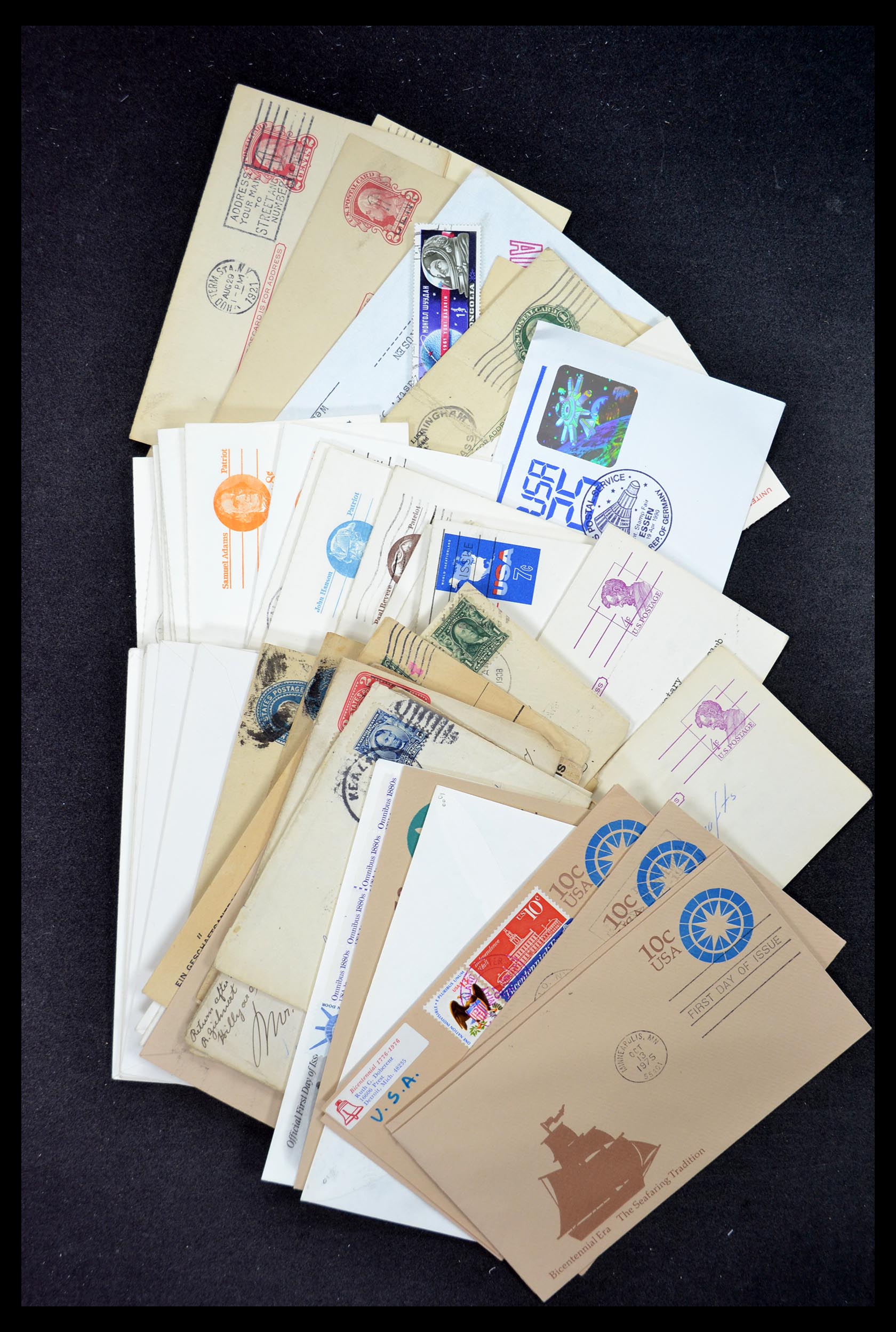 34972 087 - Postzegelverzameling 34972 USA brieven 1870-1990.