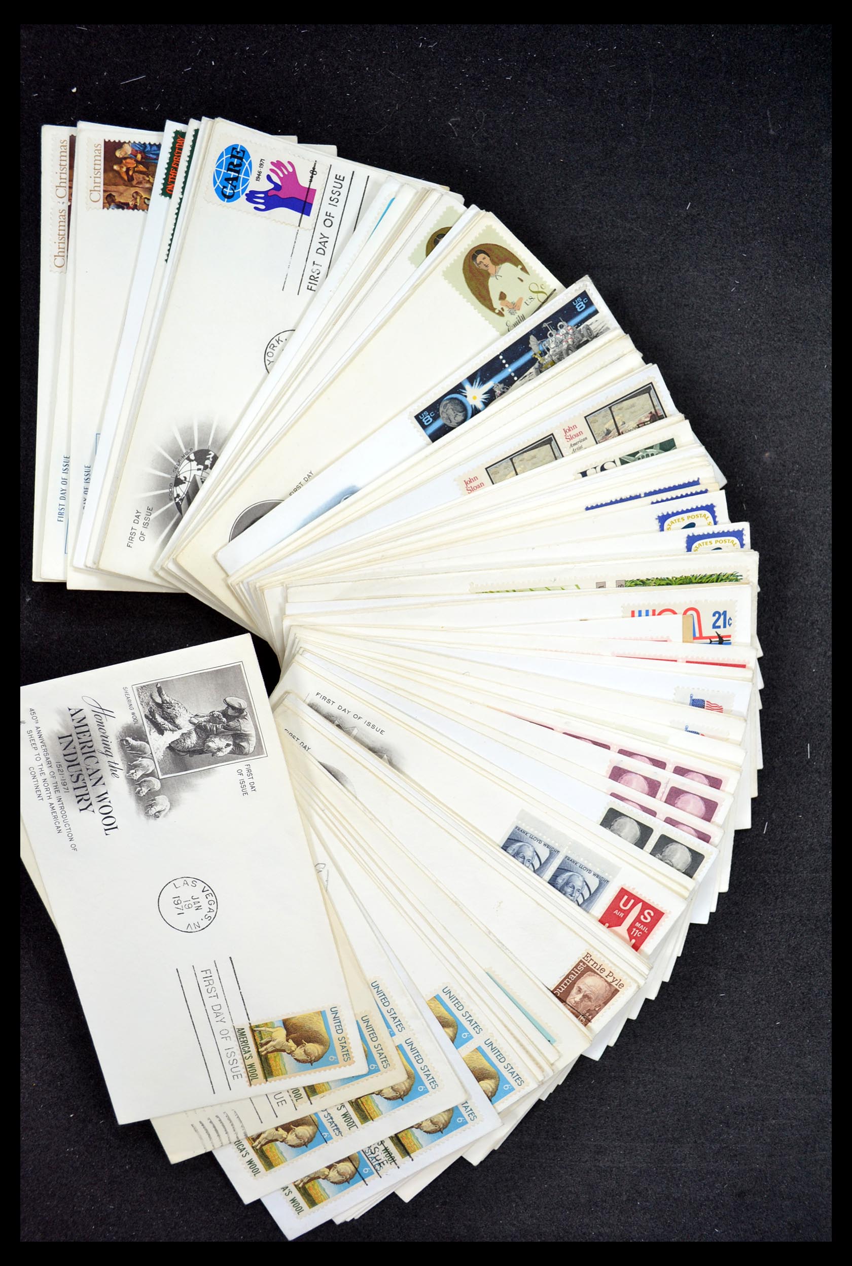 34972 108 - Postzegelverzameling 34972 USA brieven 1870-1990.