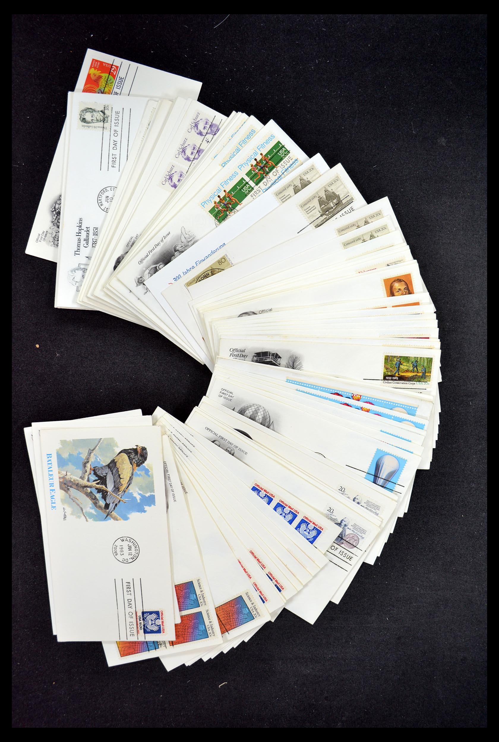 34972 113 - Postzegelverzameling 34972 USA brieven 1870-1990.