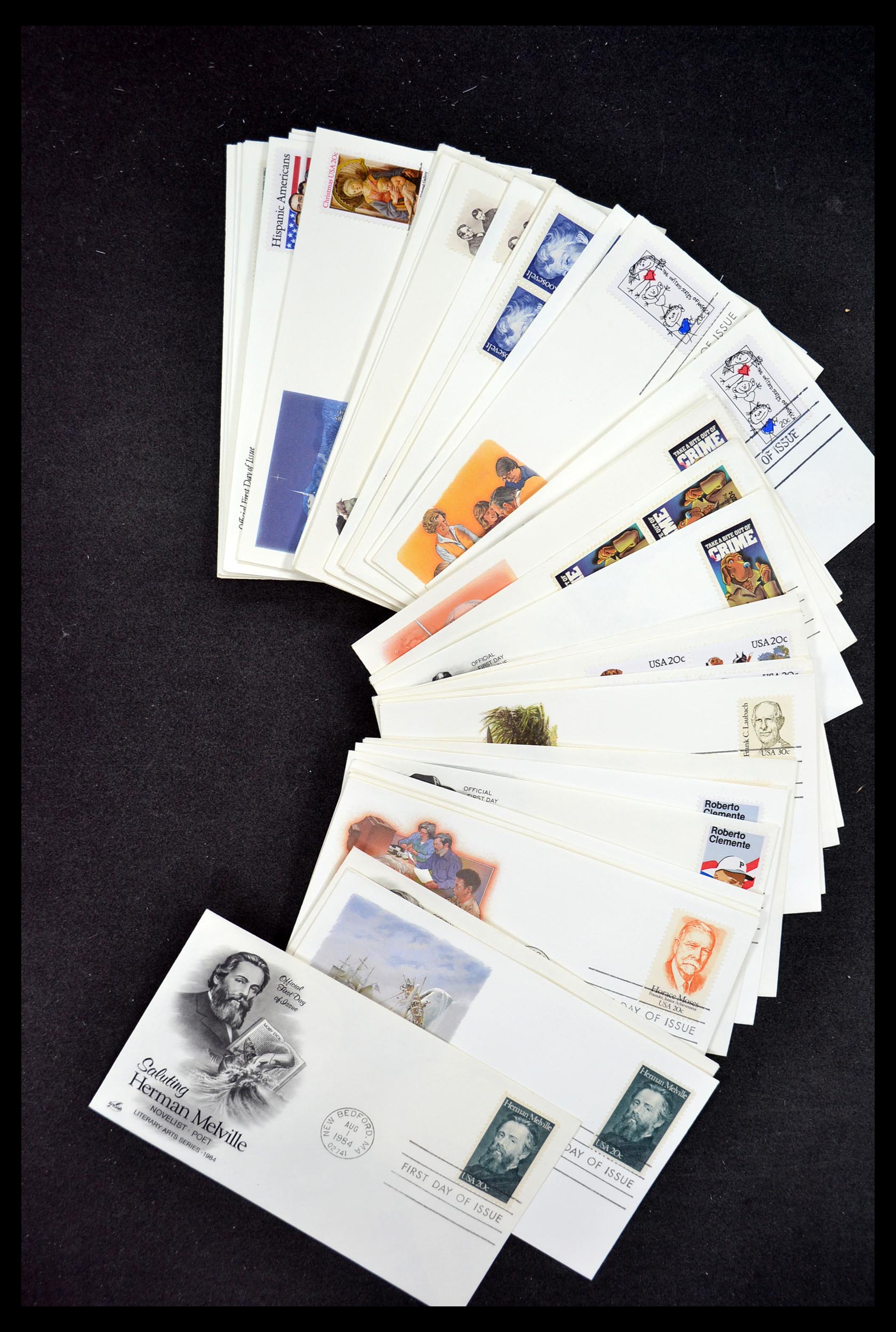 34972 116 - Postzegelverzameling 34972 USA brieven 1870-1990.