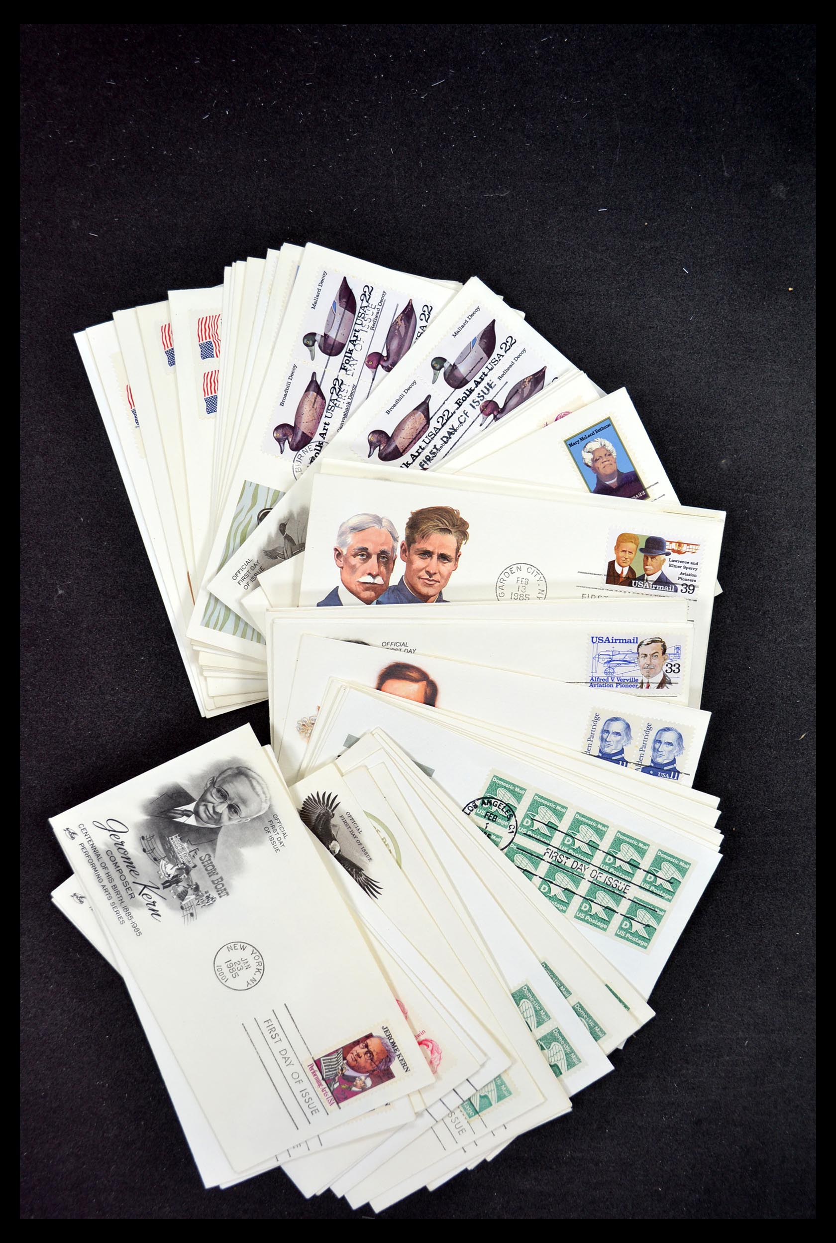 34972 117 - Postzegelverzameling 34972 USA brieven 1870-1990.