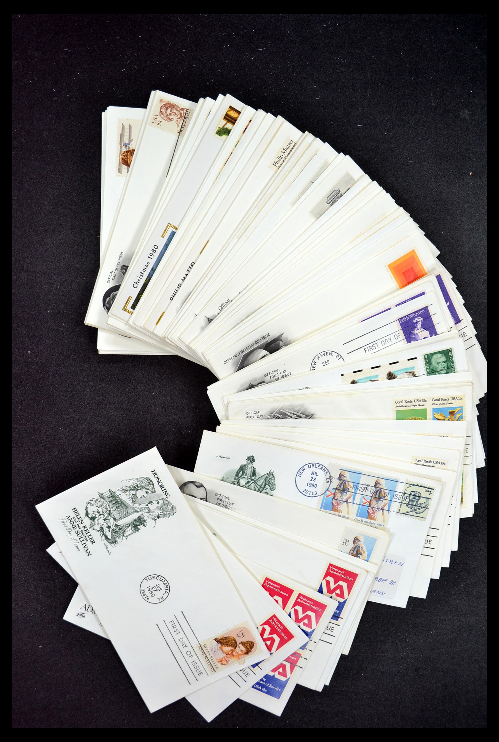 34972 139 - Postzegelverzameling 34972 USA brieven 1870-1990.