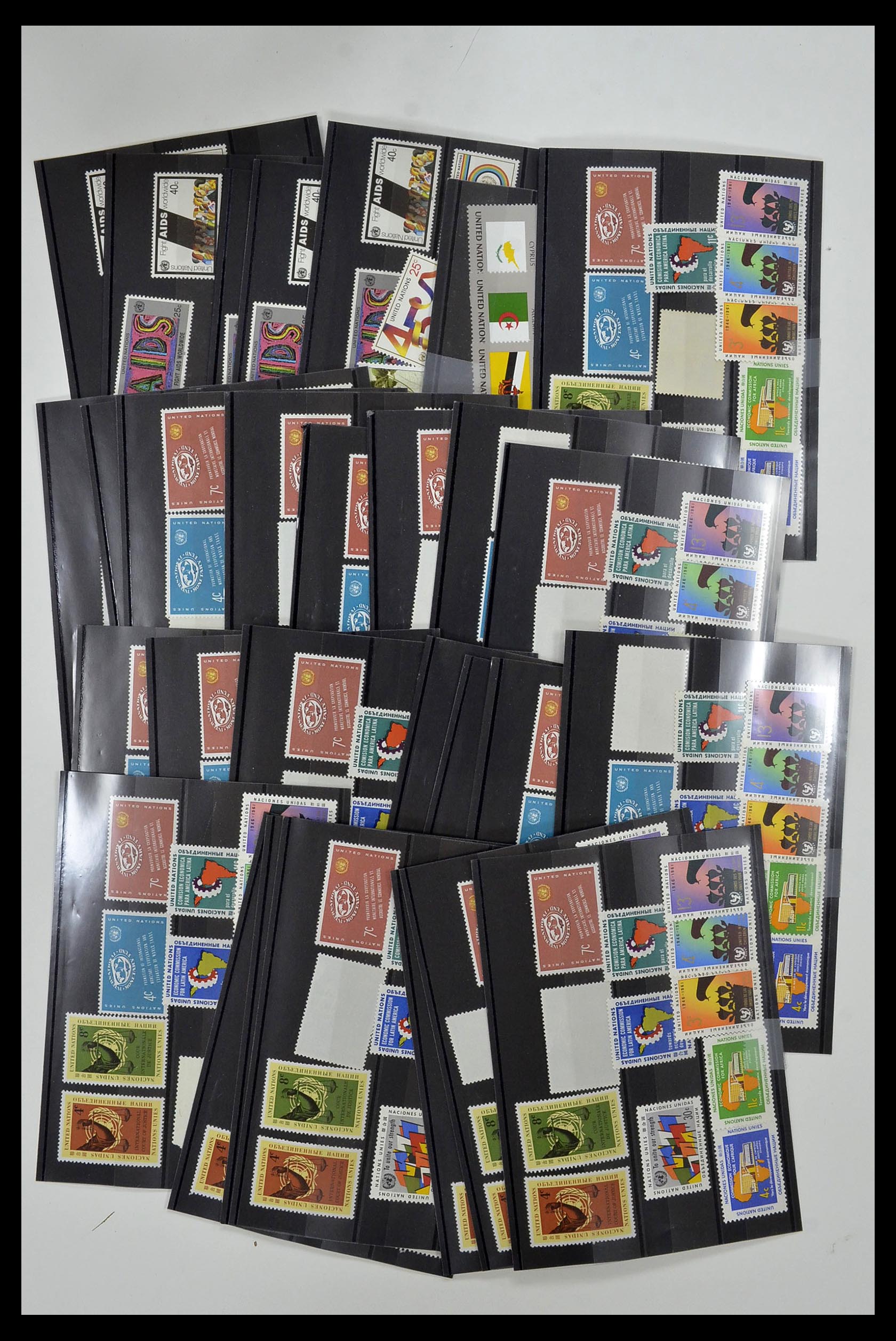 34973 006 - Postzegelverzameling 34973 Verenigde Naties 1951-2000.