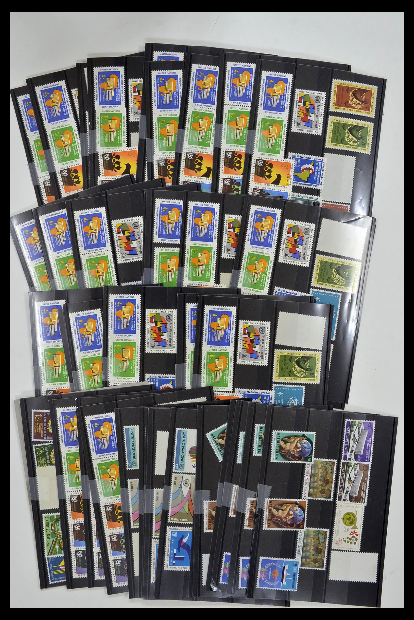 34973 007 - Postzegelverzameling 34973 Verenigde Naties 1951-2000.