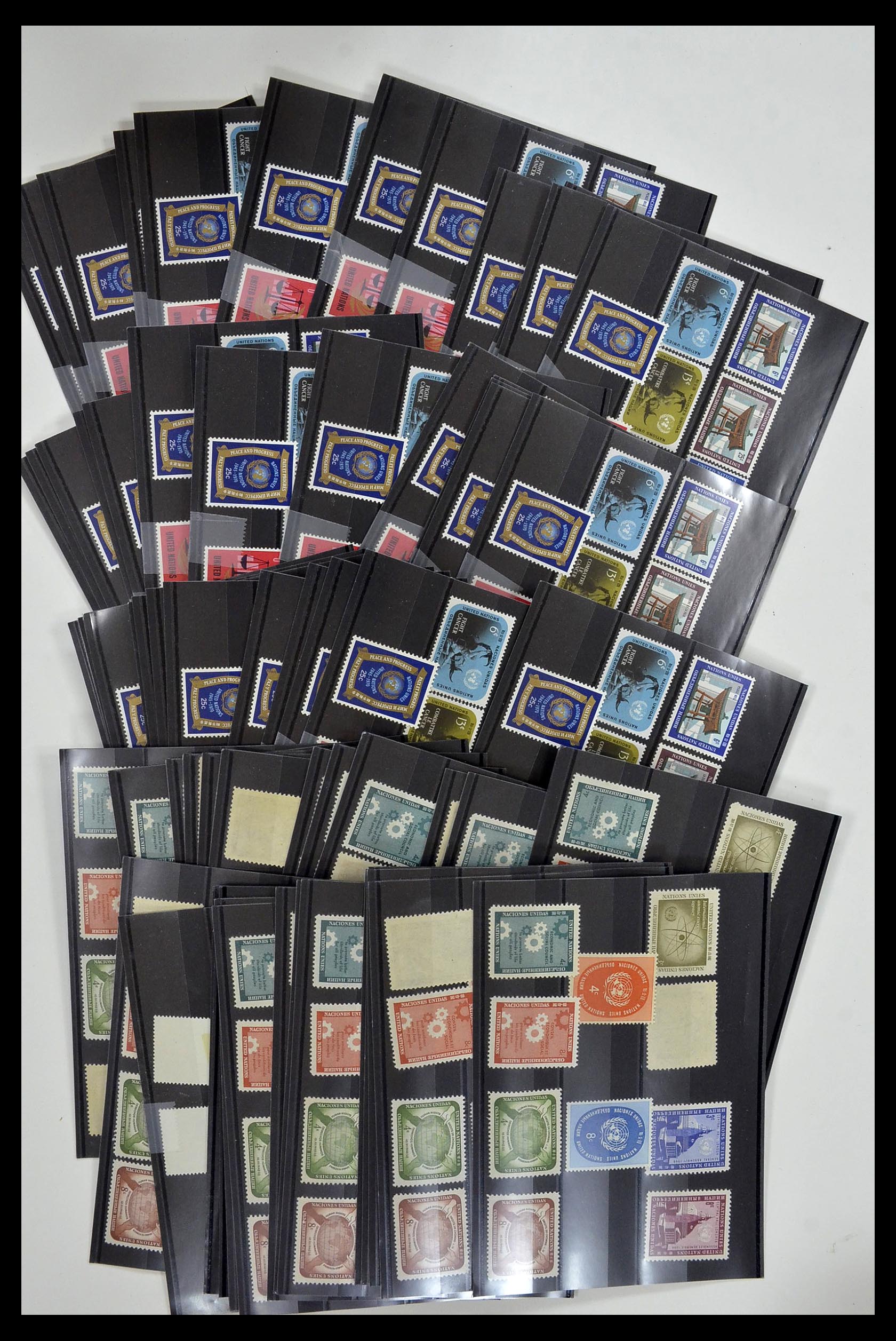 34973 016 - Postzegelverzameling 34973 Verenigde Naties 1951-2000.