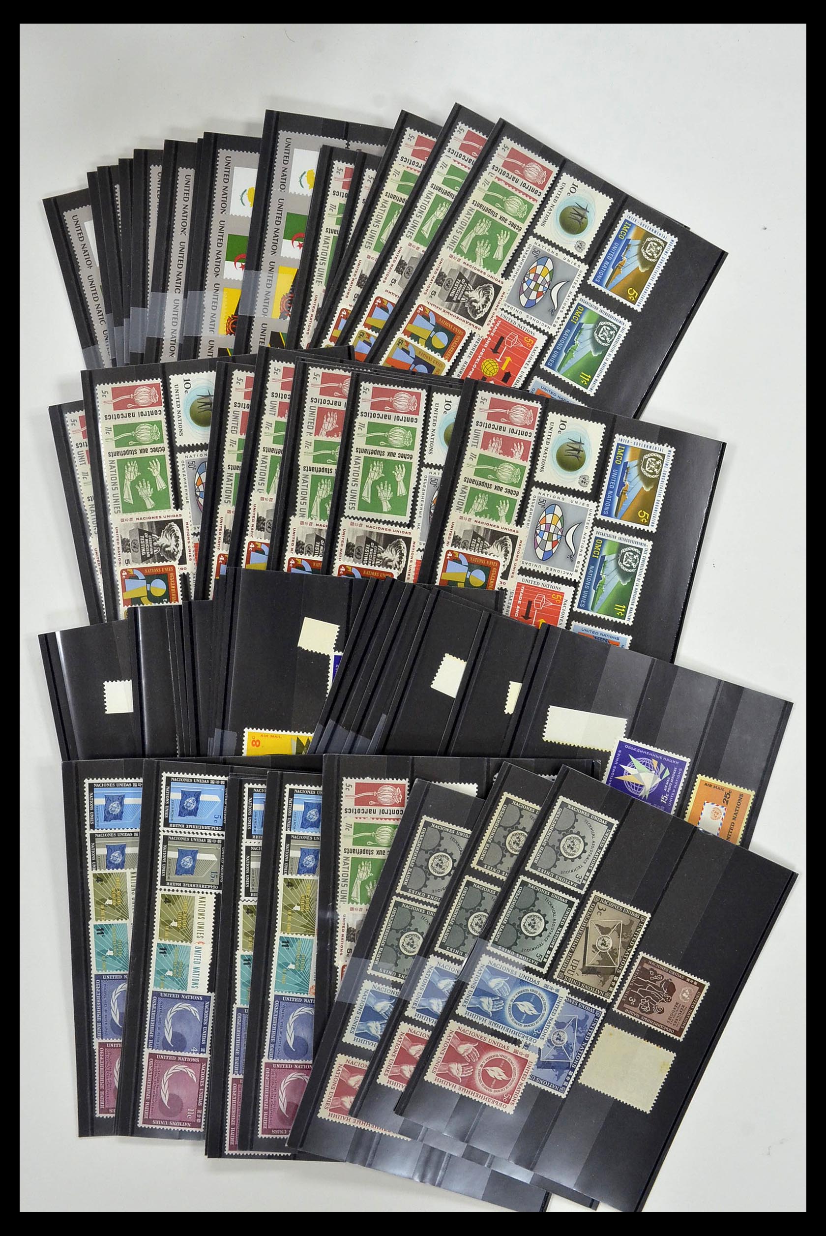 34973 022 - Postzegelverzameling 34973 Verenigde Naties 1951-2000.