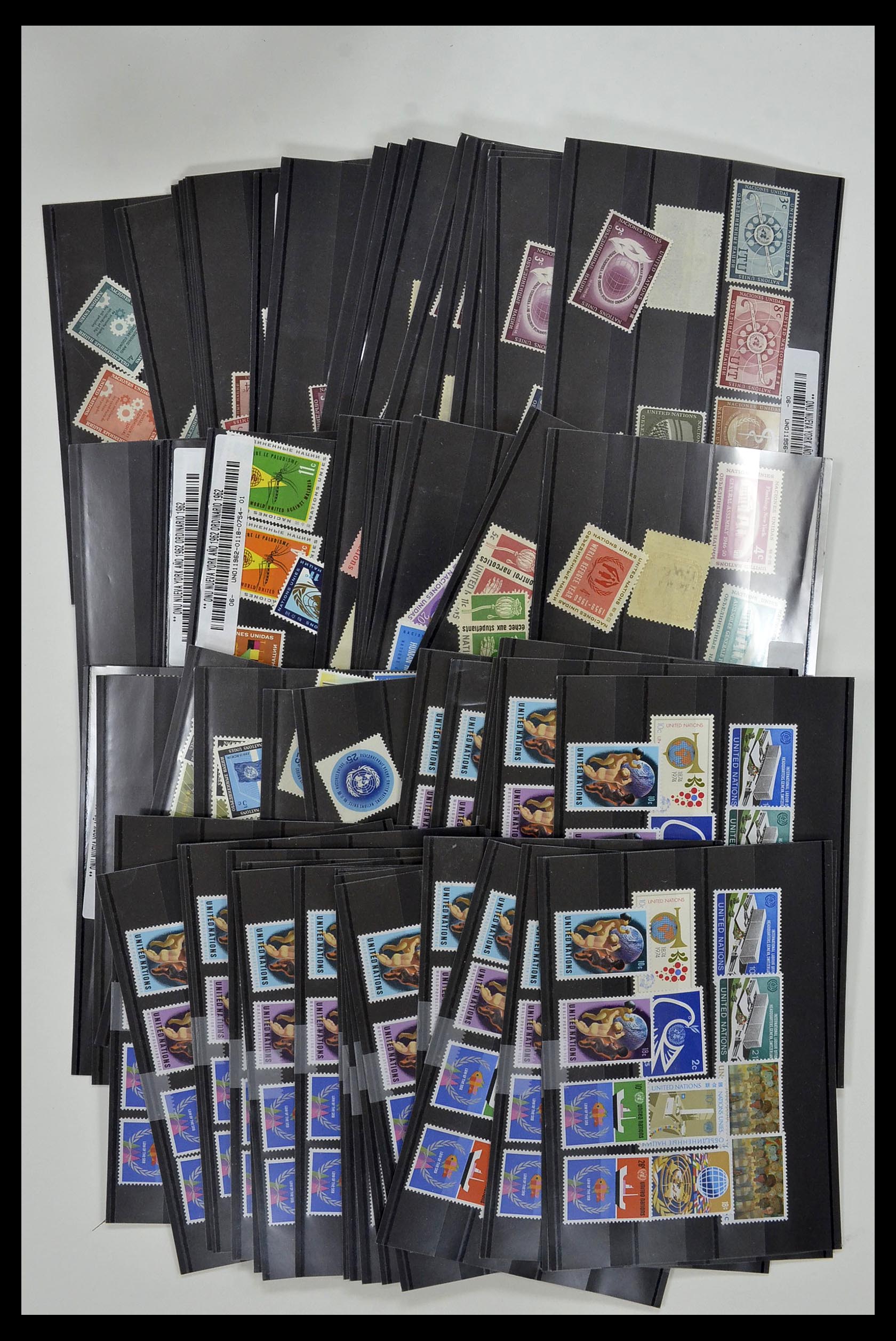 34973 024 - Postzegelverzameling 34973 Verenigde Naties 1951-2000.