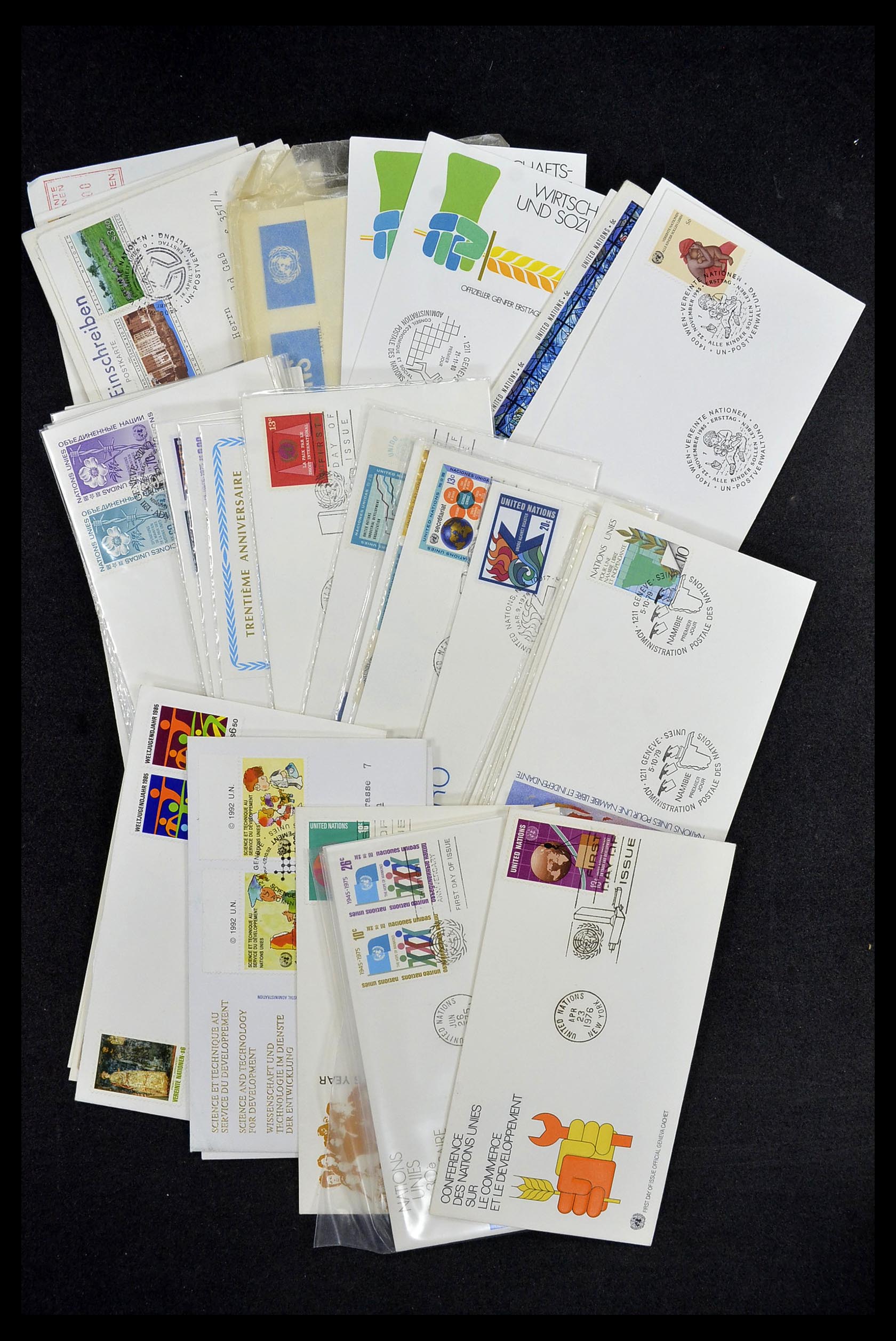 34973 060 - Postzegelverzameling 34973 Verenigde Naties 1951-2000.