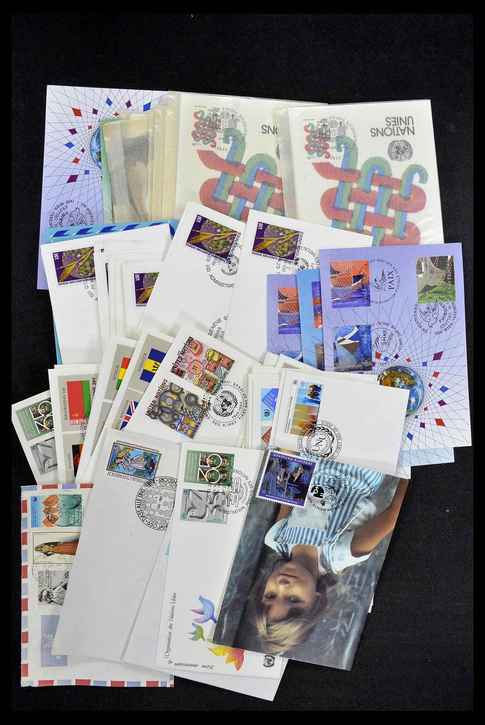 34973 070 - Postzegelverzameling 34973 Verenigde Naties 1951-2000.