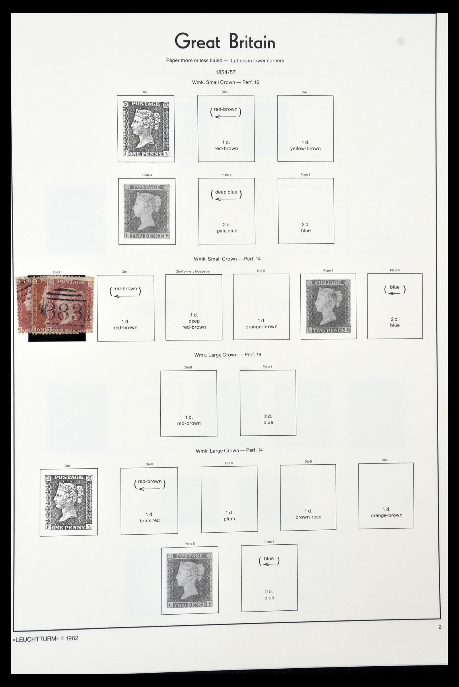 34974 002 - Postzegelverzameling 34974 Engelse koloniën 1859-1989.