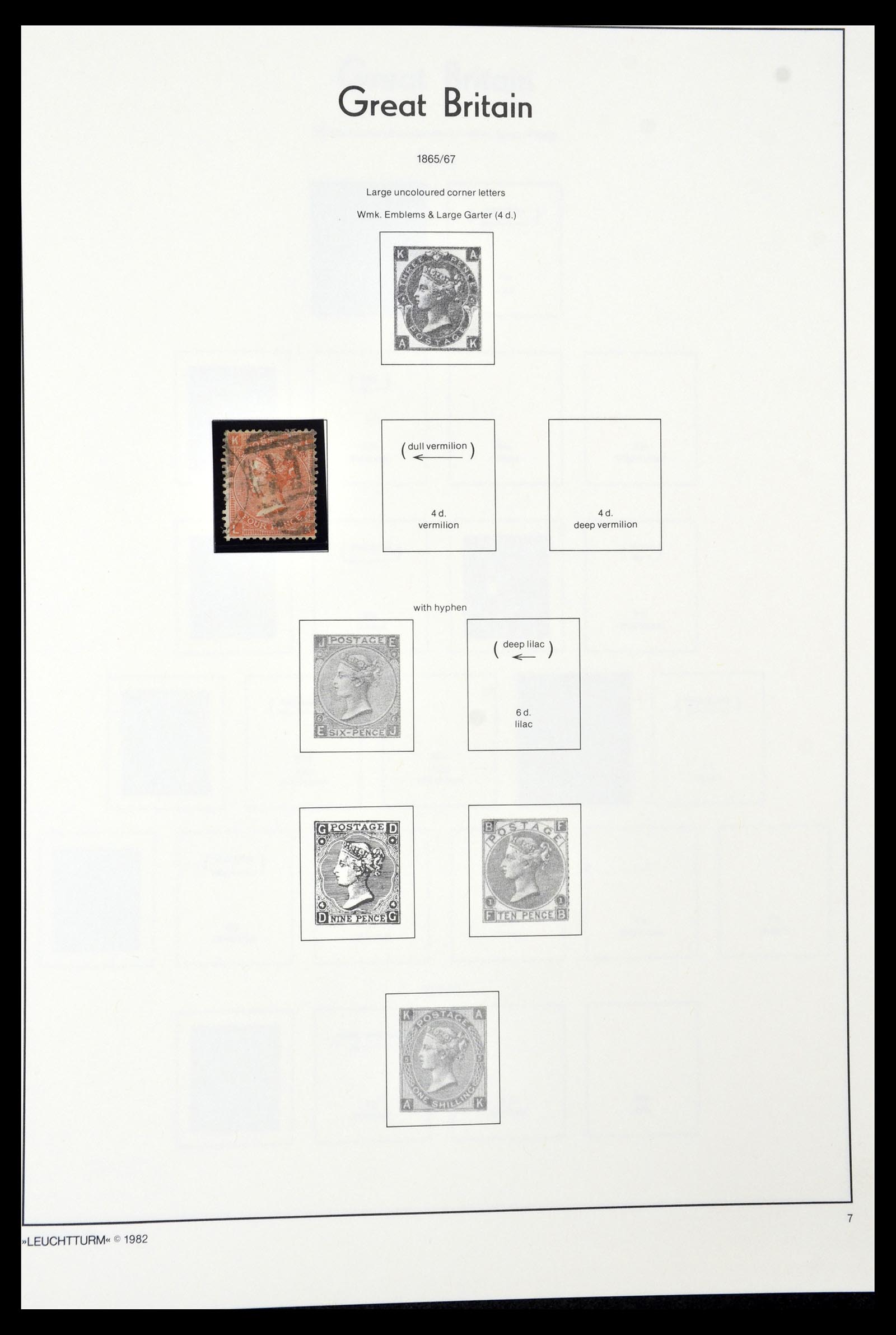 34974 010 - Postzegelverzameling 34974 Engelse koloniën 1859-1989.