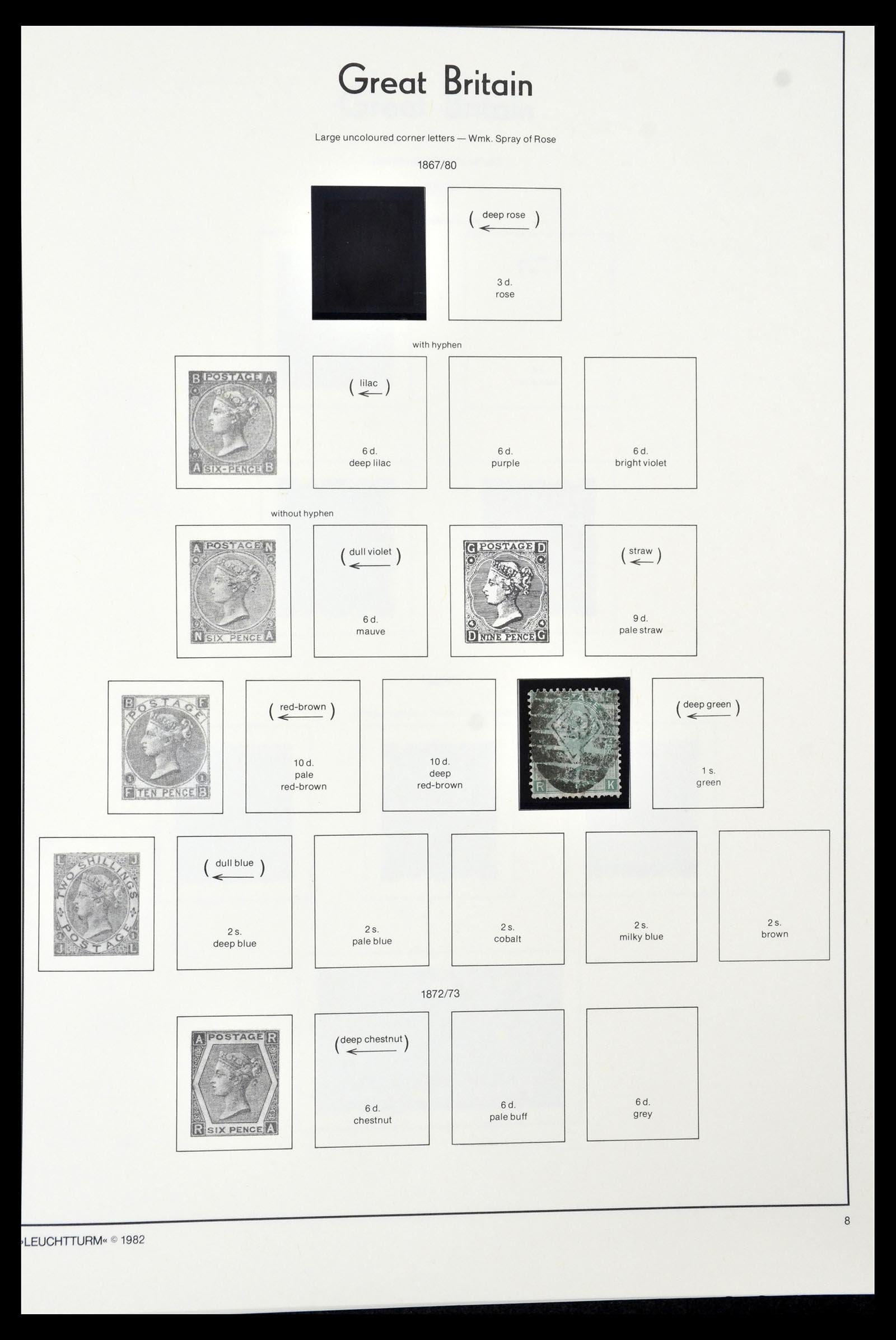 34974 011 - Postzegelverzameling 34974 Engelse koloniën 1859-1989.