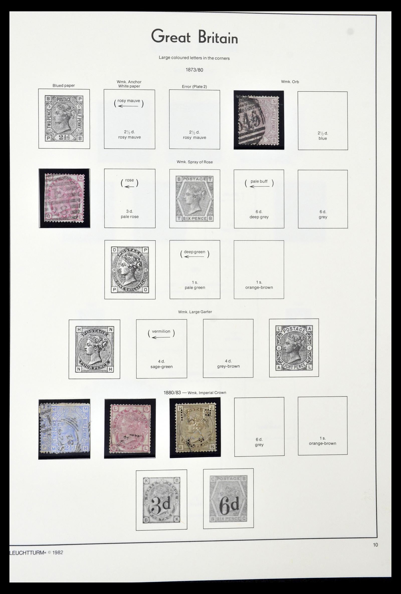 34974 012 - Postzegelverzameling 34974 Engelse koloniën 1859-1989.
