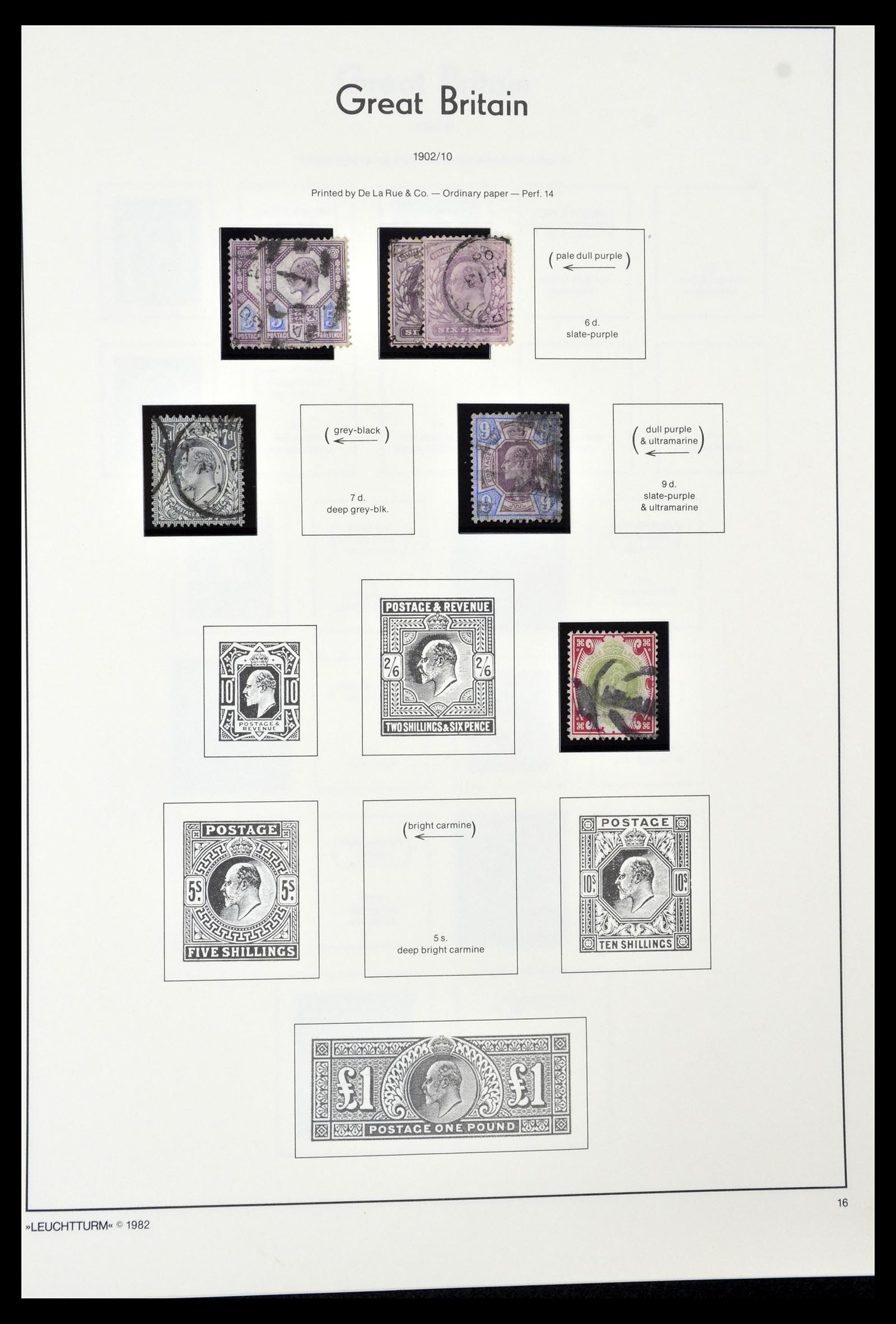 34974 018 - Postzegelverzameling 34974 Engelse koloniën 1859-1989.