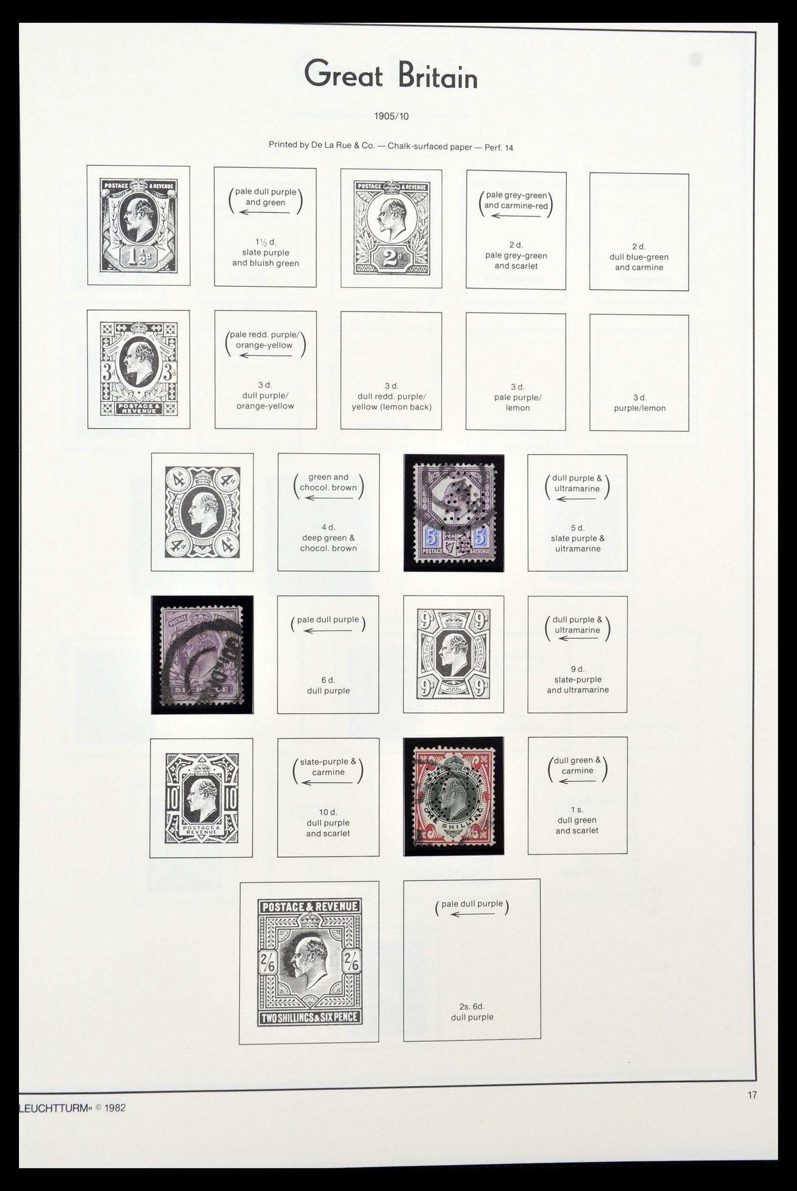 34974 019 - Postzegelverzameling 34974 Engelse koloniën 1859-1989.