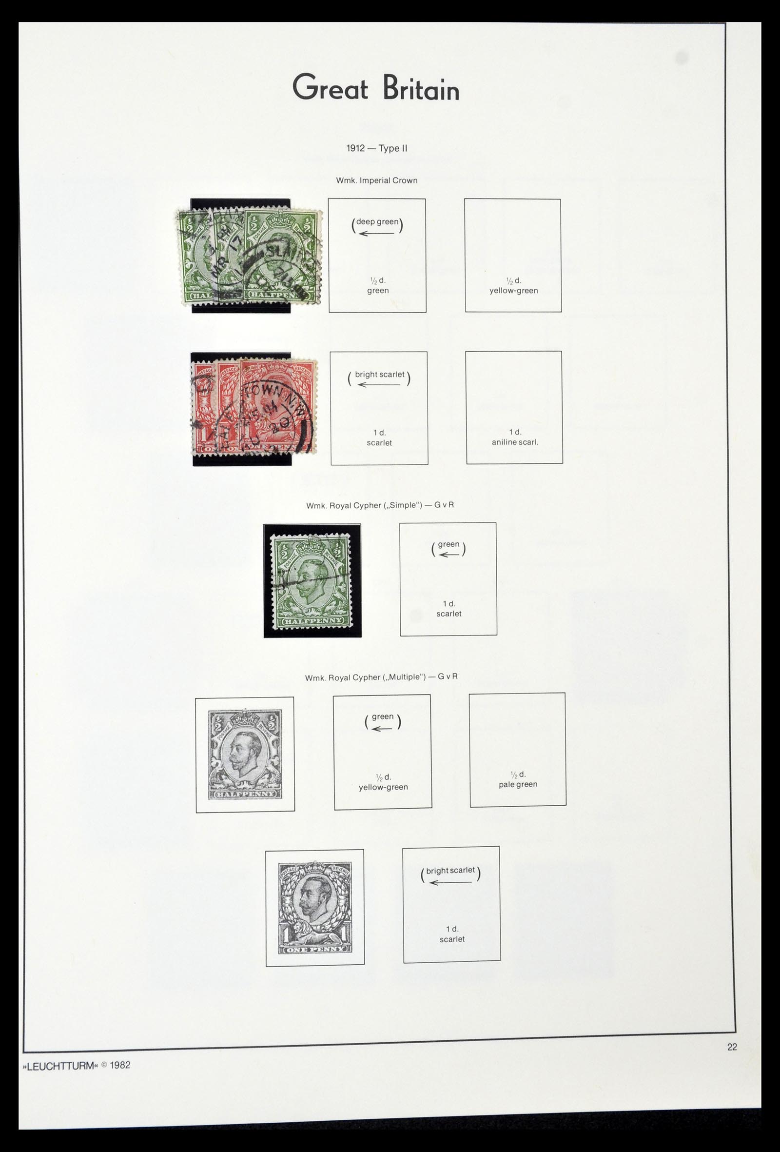 34974 022 - Postzegelverzameling 34974 Engelse koloniën 1859-1989.