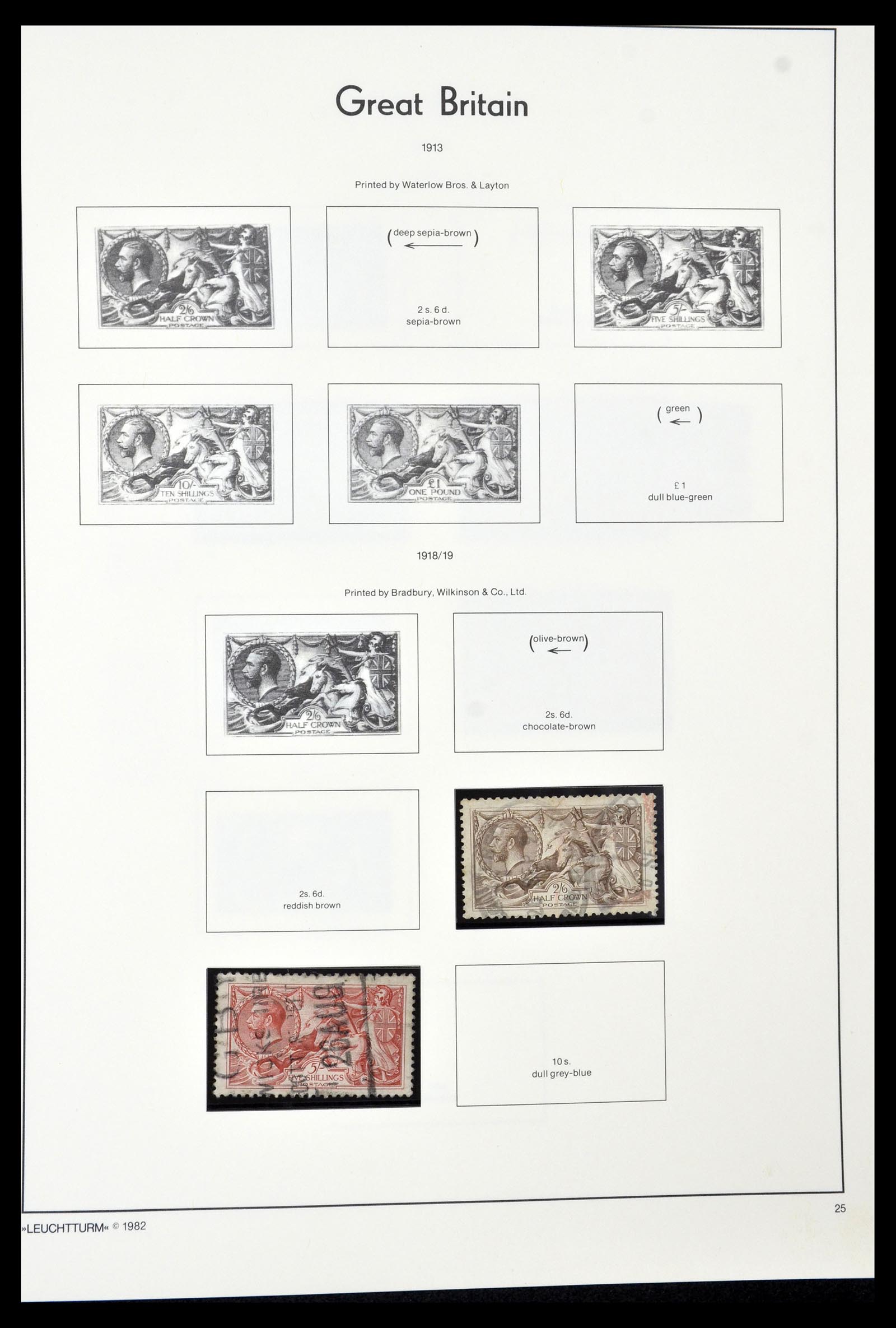 34974 025 - Postzegelverzameling 34974 Engelse koloniën 1859-1989.