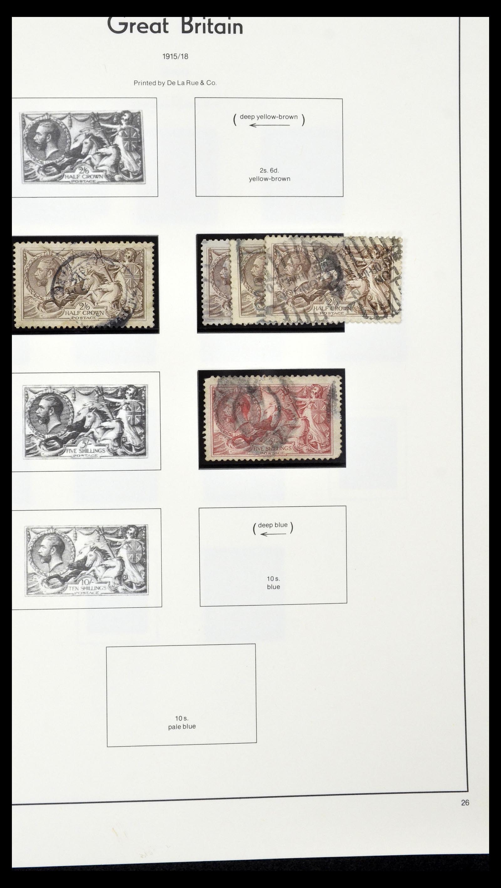 34974 026 - Postzegelverzameling 34974 Engelse koloniën 1859-1989.