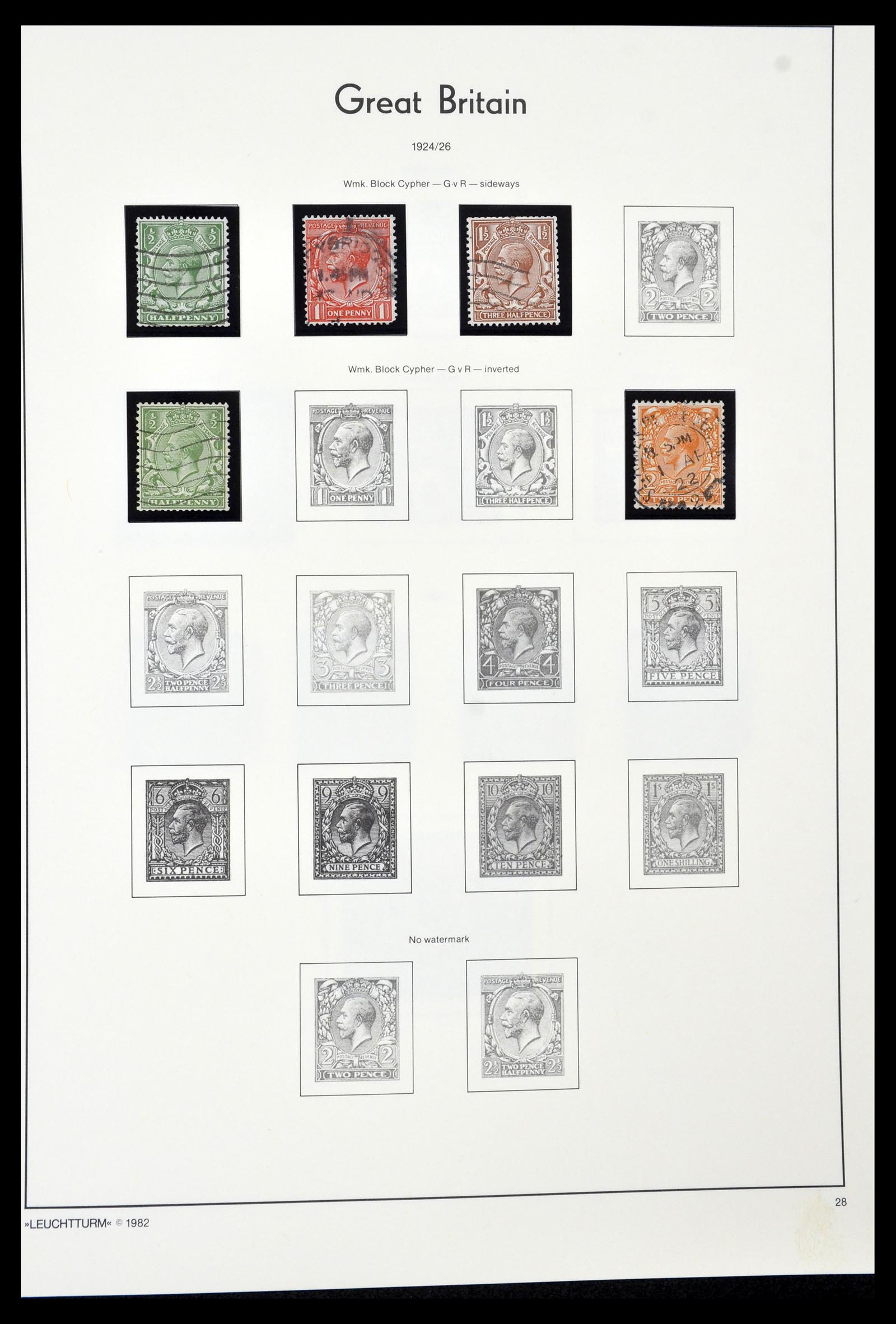 34974 028 - Postzegelverzameling 34974 Engelse koloniën 1859-1989.