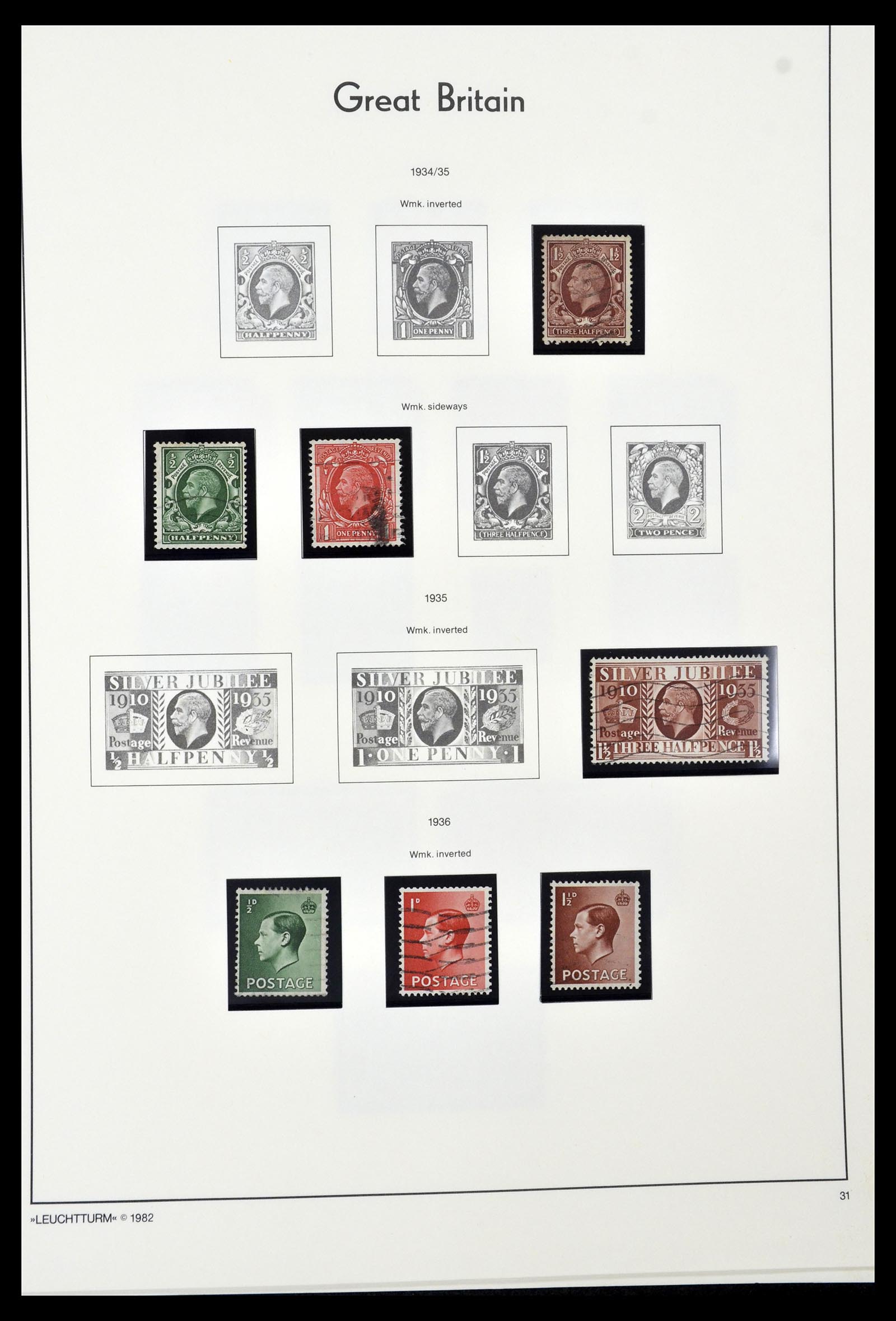 34974 030 - Postzegelverzameling 34974 Engelse koloniën 1859-1989.