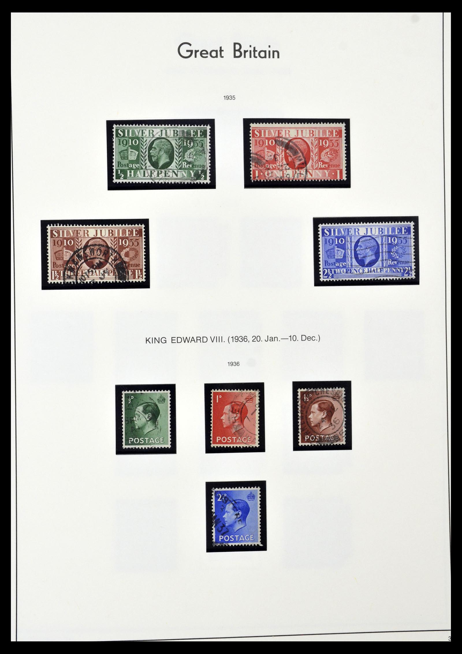 34974 032 - Postzegelverzameling 34974 Engelse koloniën 1859-1989.
