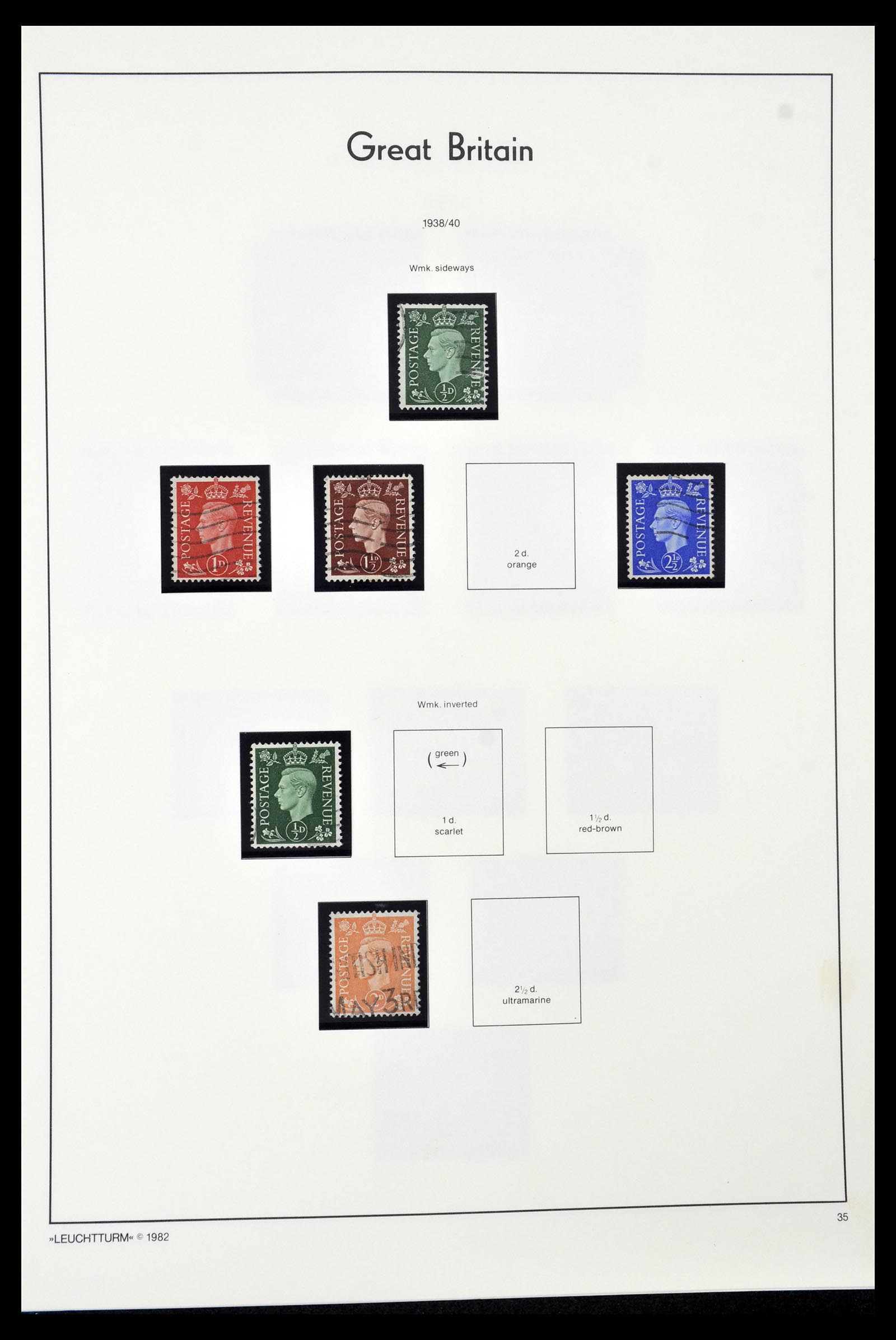 34974 034 - Postzegelverzameling 34974 Engelse koloniën 1859-1989.