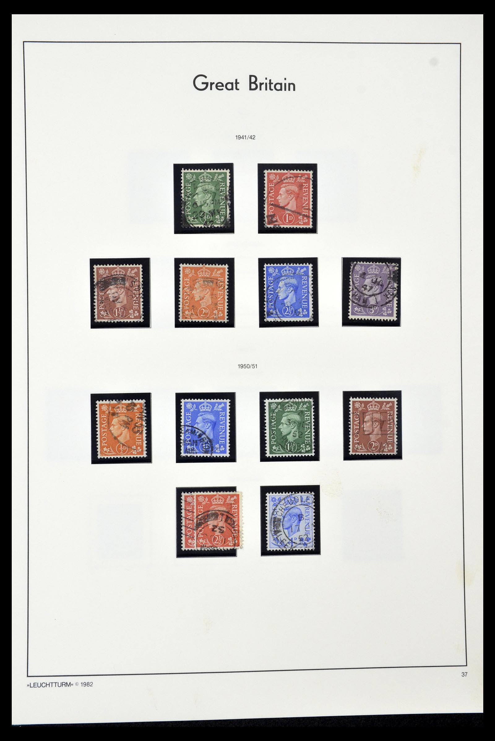 34974 036 - Postzegelverzameling 34974 Engelse koloniën 1859-1989.