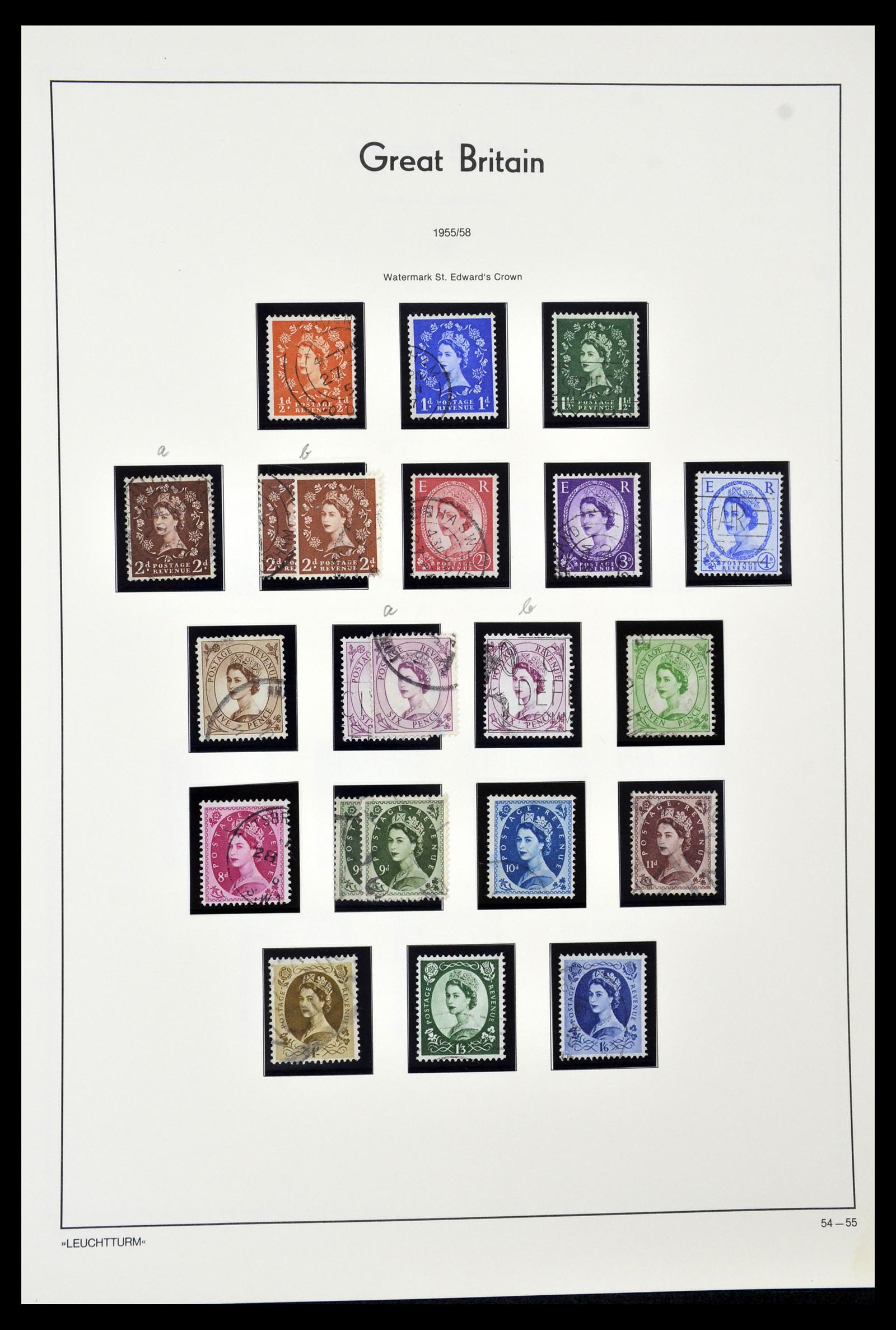 34974 042 - Postzegelverzameling 34974 Engelse koloniën 1859-1989.