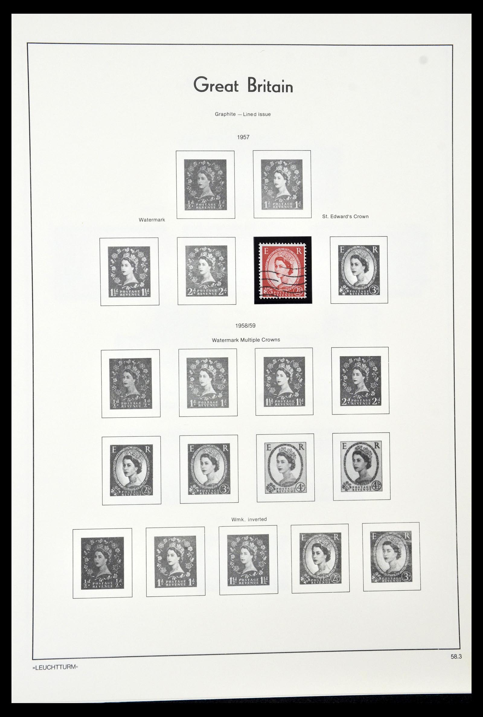 34974 047 - Postzegelverzameling 34974 Engelse koloniën 1859-1989.
