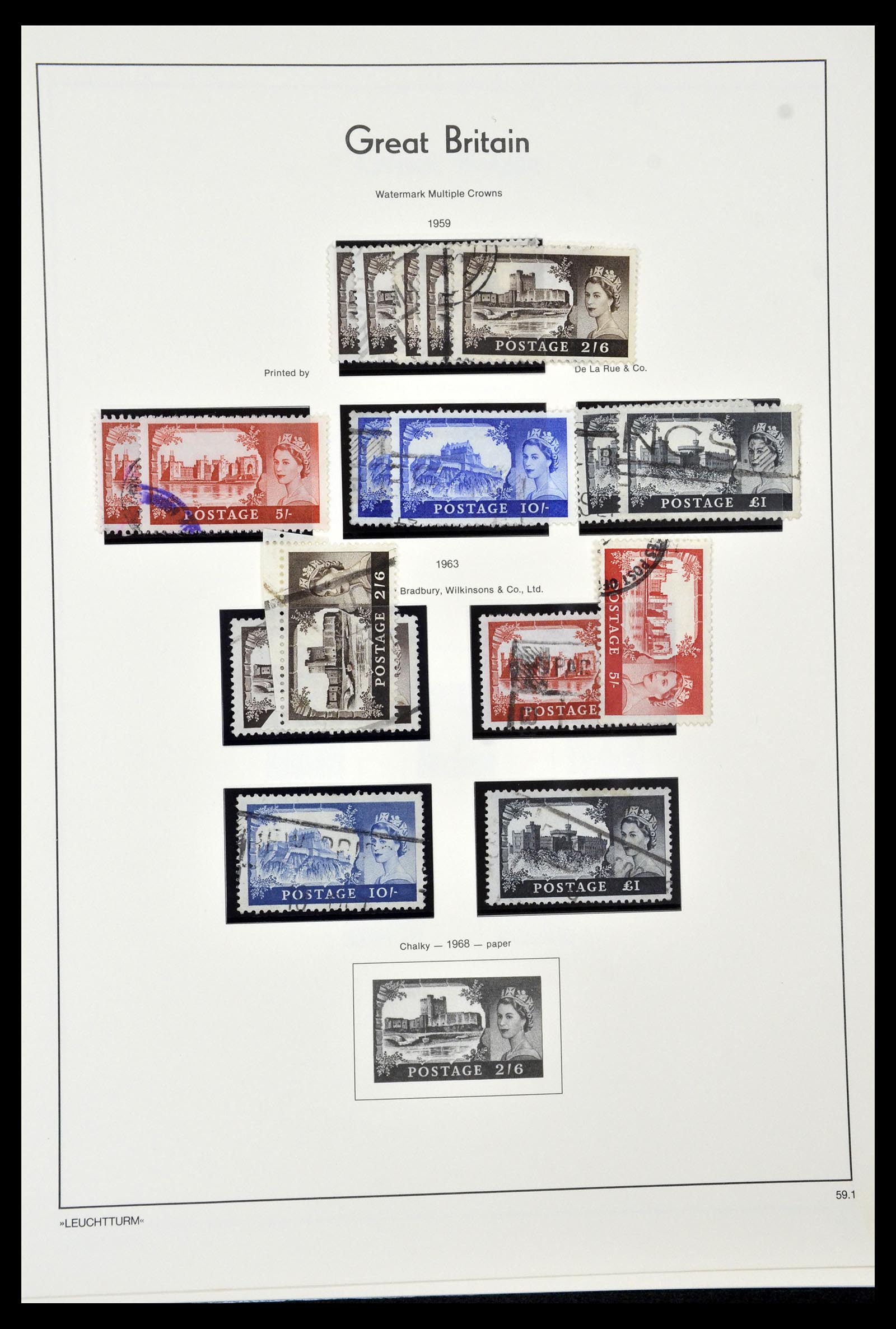 34974 048 - Postzegelverzameling 34974 Engelse koloniën 1859-1989.