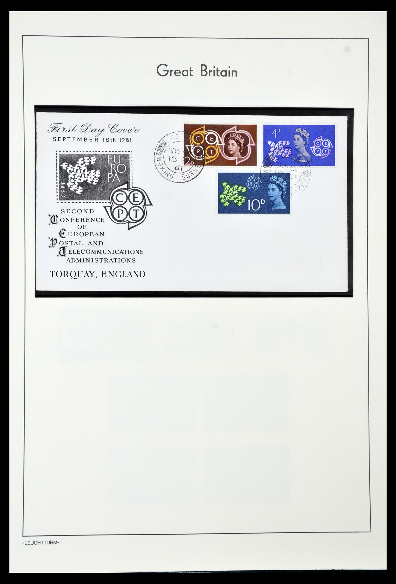 34974 052 - Postzegelverzameling 34974 Engelse koloniën 1859-1989.