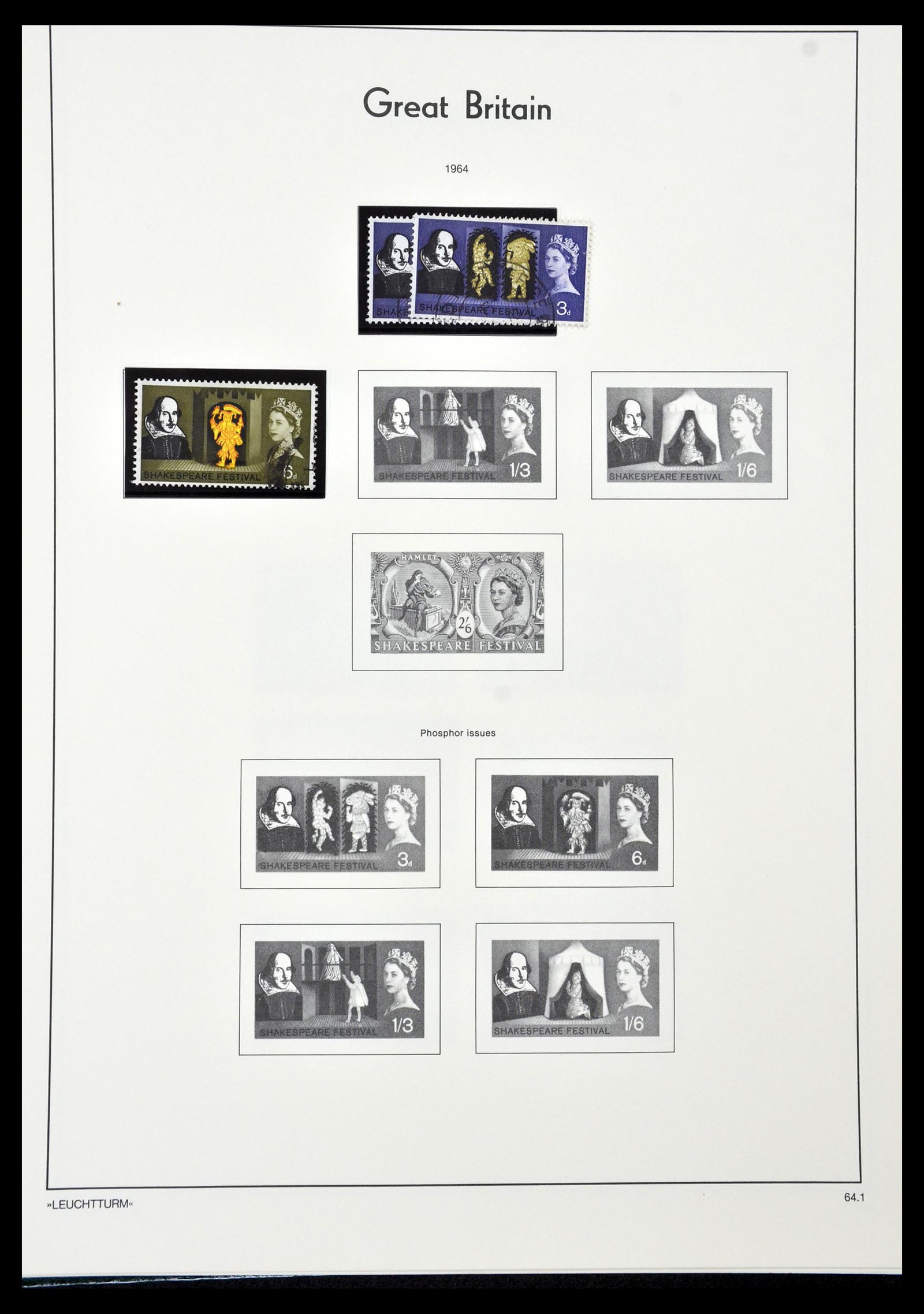 34974 054 - Postzegelverzameling 34974 Engelse koloniën 1859-1989.