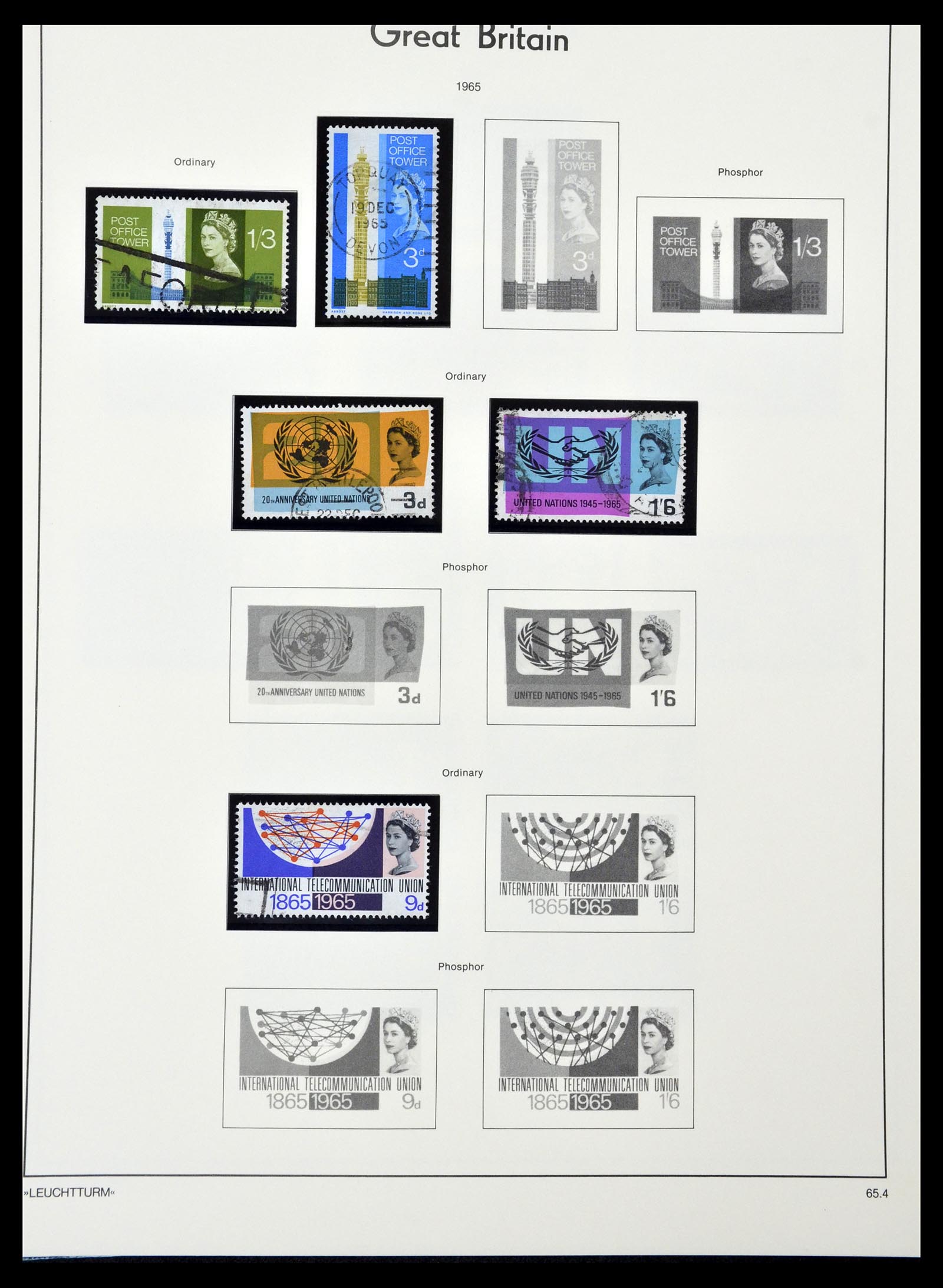 34974 059 - Postzegelverzameling 34974 Engelse koloniën 1859-1989.