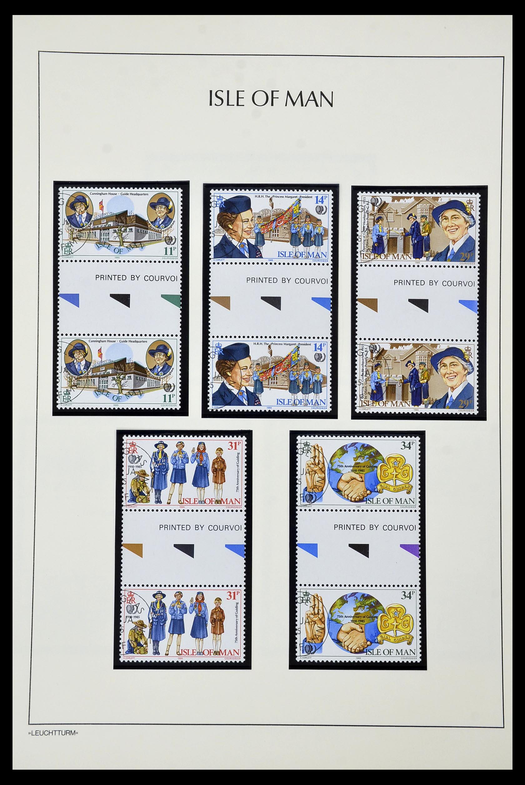 34974 982 - Postzegelverzameling 34974 Engelse koloniën 1859-1989.